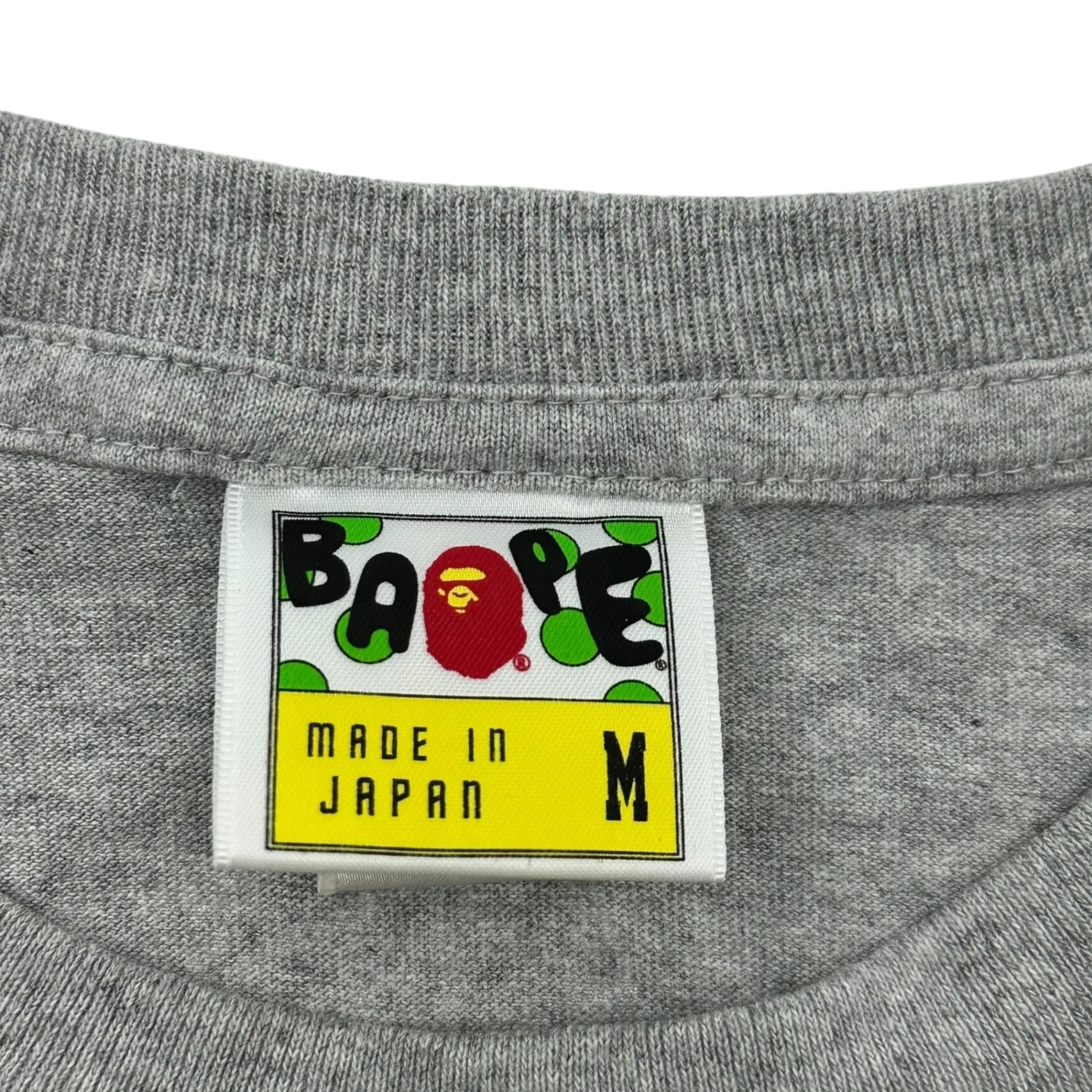 A BATHING APE(アベイシングエイプ) 2011 STAR WARS Milo Chewbacca Tee スターウォーズ チューバッカ マイロ プリント Tシャツ M グレー コラボ