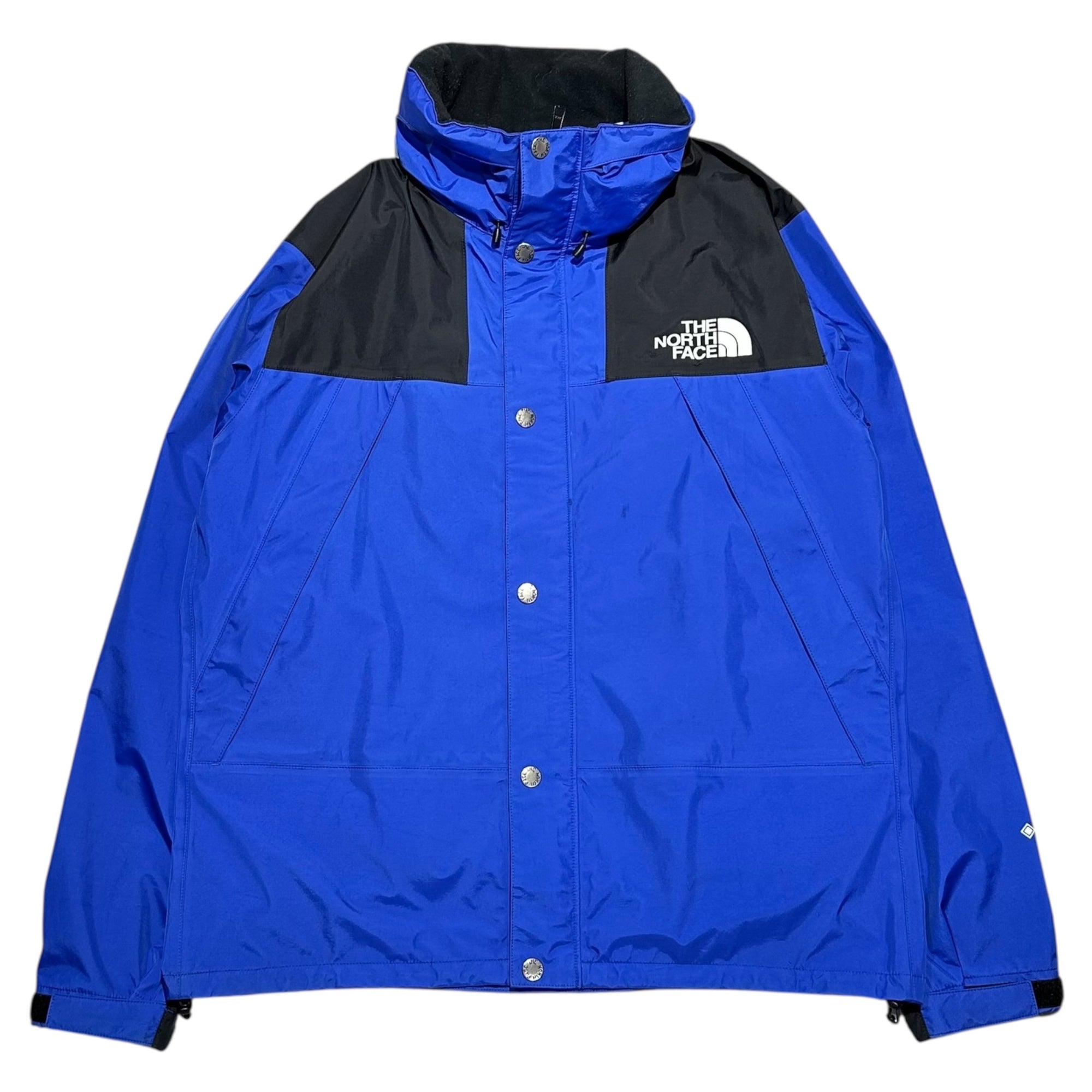 THE NORTH FACE(ノースフェイス) GORE-TEX Mountain Raintex Jacket ゴアテックス マウンテン レインテックス ジャケット NP12135 L ブルー×ブラック マウンテンパーカー