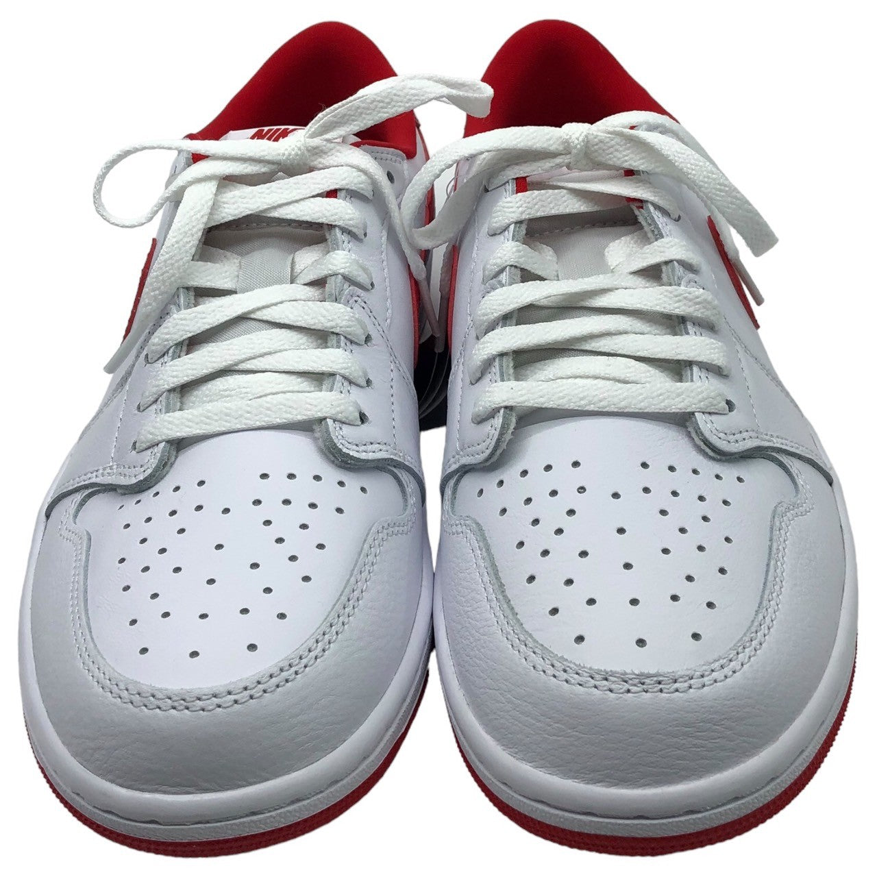 NIKE(ナイキ) Air Jordan 1 Retro Low OG "White and University Red" エア ジョーダン 1 ロー CZ0790-161 29cm ホワイト×レッド ローカット スニーカー