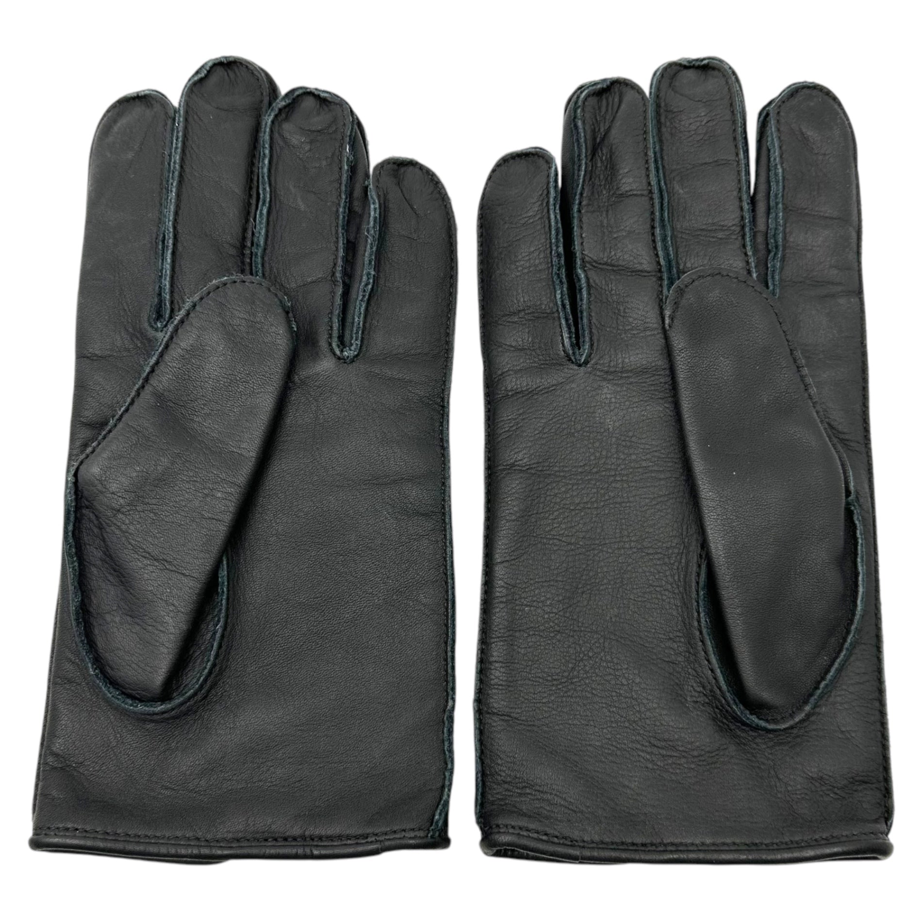 NEIGHBORHOOD(ネイバーフッド) LEATHER GLOVE / BLACK レザー グローブ 手袋 232DPNH-AC01 L ブラック
