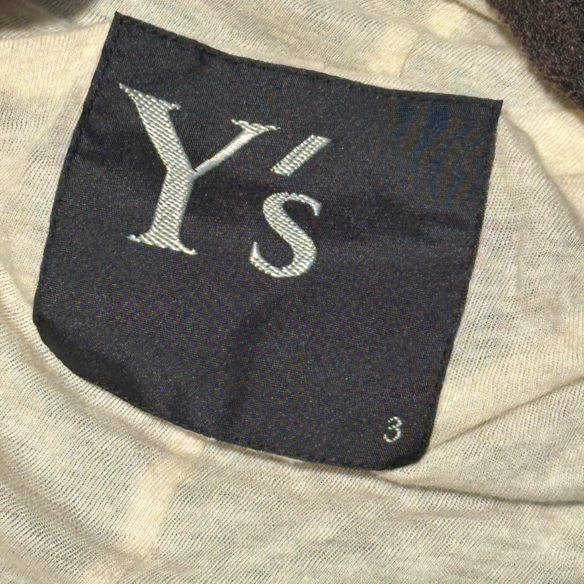 Y's(ワイズ) Distorted Wool Knit Cardigan 変形 ウール ニット カーディガン YX-T32-843 3 ブラウン ジャケット