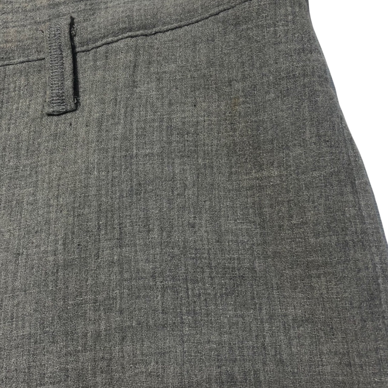 i.s. ISSEY MIYAKE(アイエス イッセイミヤケ) 90’s cotton wide half pants/コットンワイドハーフパンツ IS 41-FF044 M(メンズサイズ) グレー