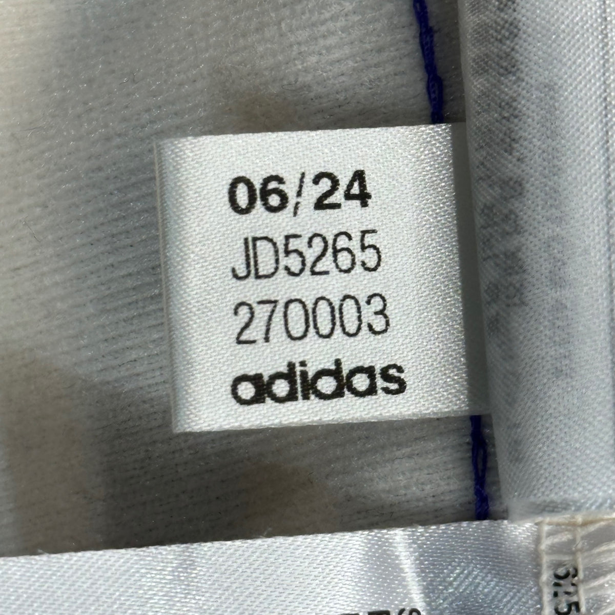 adidas(アディダス) Track Jacket Gender Neutral トラック ジャケット JD5269 L アイボリー×パープル ジャージ