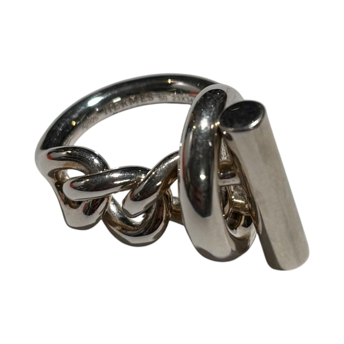 HERMES(エルメス) Echappe Croisette ring GM エシャペ クロワゼット 