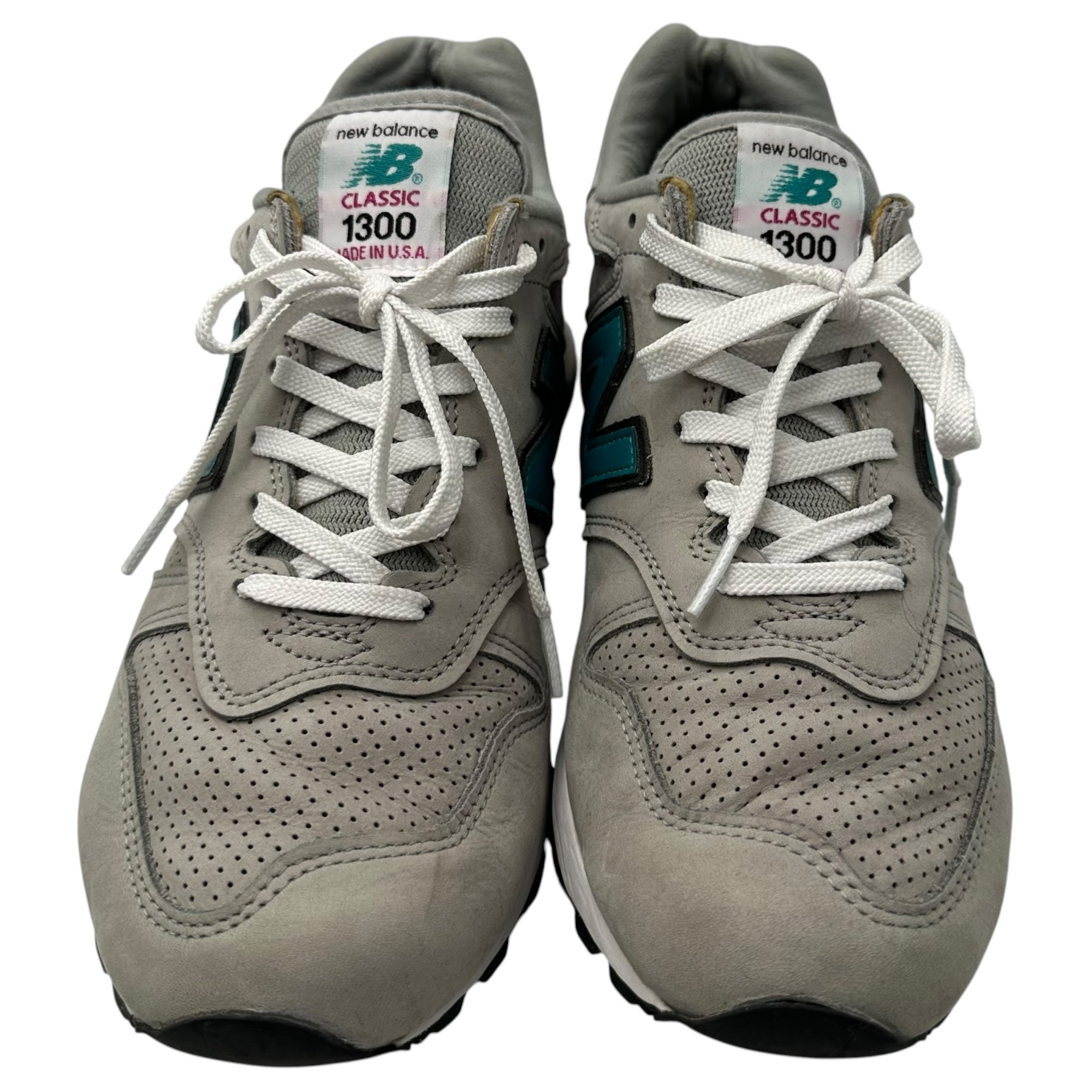 NEW BALANCE(ニューバランス) M1300DGR Low-top sneakers ローカット スニーカー M1300DGR 27.5cm グレー×グリーン×パープル