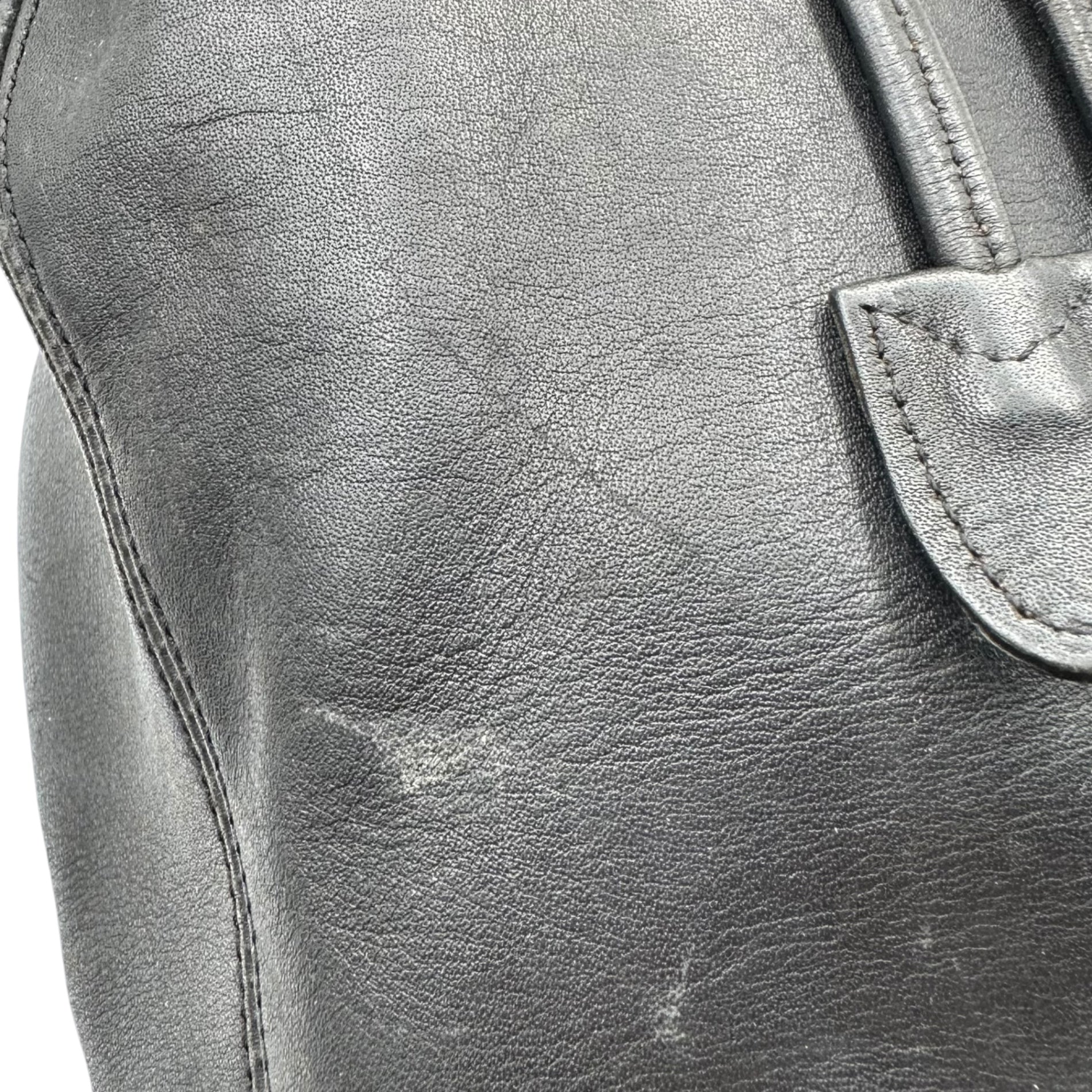 OLD COACH(オールドコーチ) Vintage Turnlock All-Leather Backpack ヴィンテージ ターンロック オールレザー リュック 101-76 ブラック