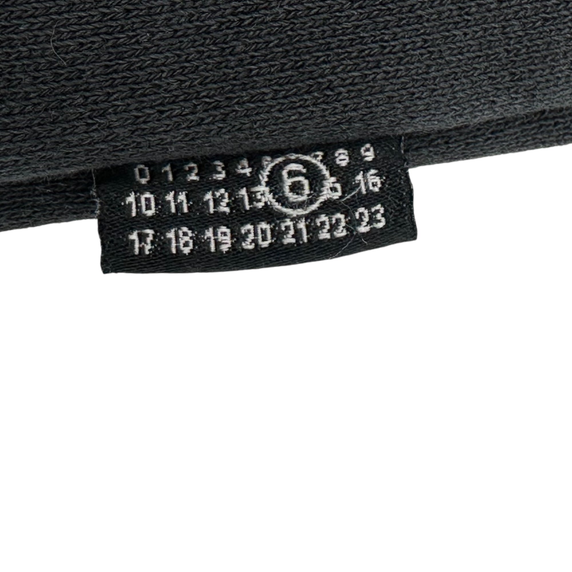 MM6 Maison Margiela(エムエムシックス) 24AW Inside Out Sweatpants インサイドアウト スウェット パンツ SH0KA0024 S ブラック ワイド 切りっぱなし