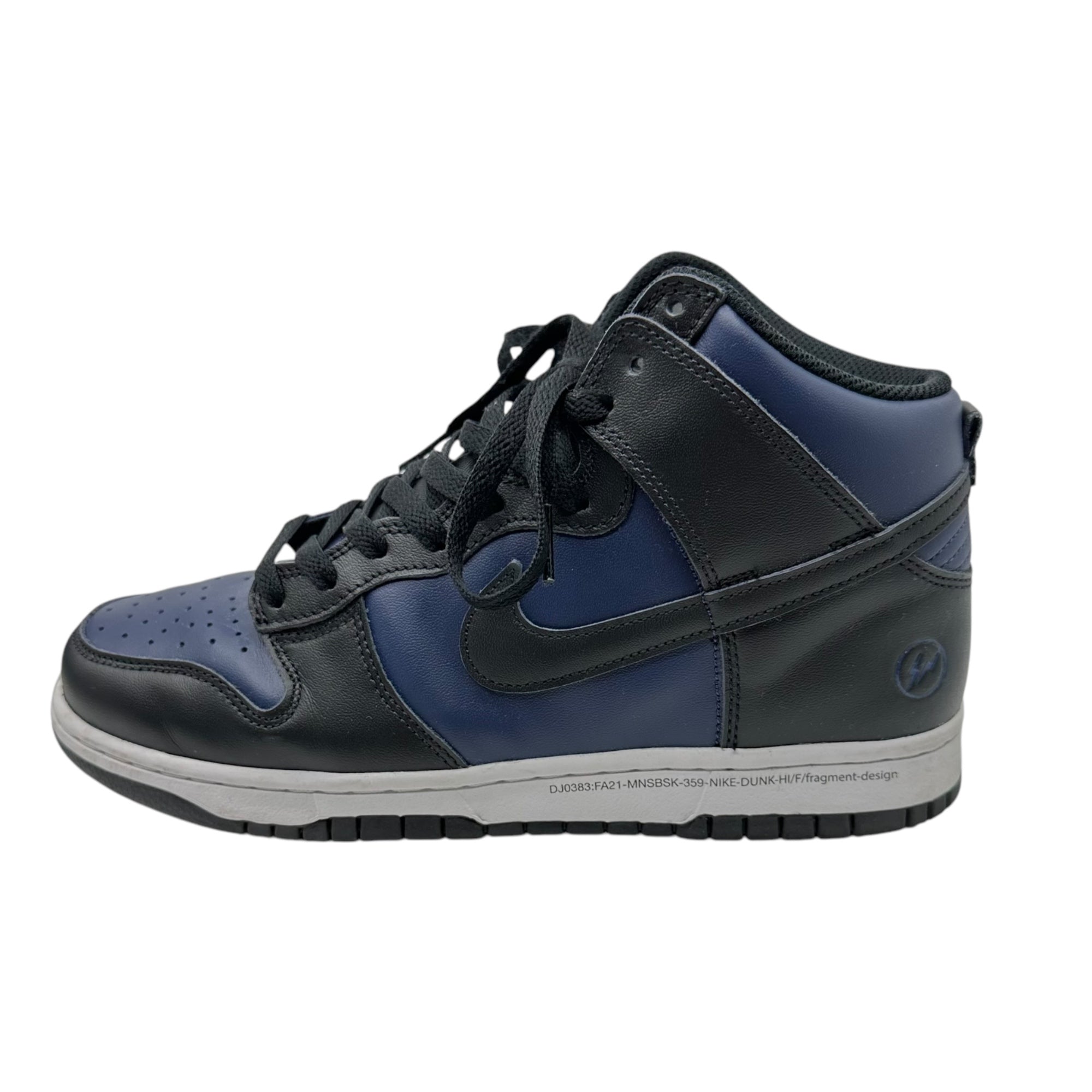 NIKE×FRAGMENT DESIGN(ナイキ×フラグメントデザイン) Dunk High "Tokyo" ダンク ハイ 東京 DJ0383-400 27cm ブラック×ネイビー 箱付 コラボ
