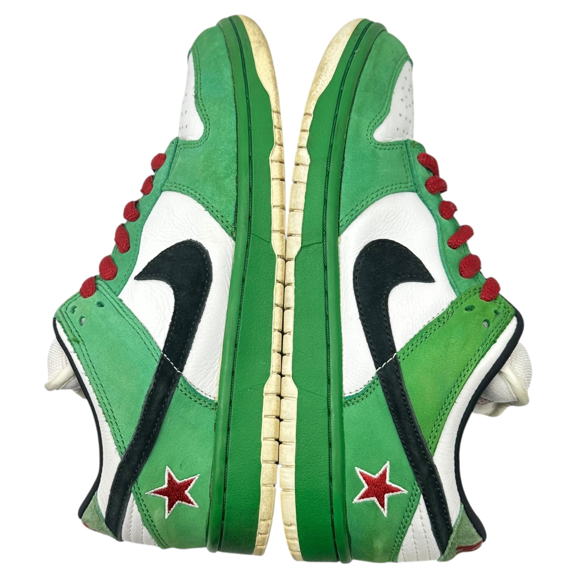 NIKE(ナイキ) SB Dunk Low "Heineken" SB ダンク ハイネケン 304292-302 27.5cm グリーン×ホワイト スニーカー 箱付