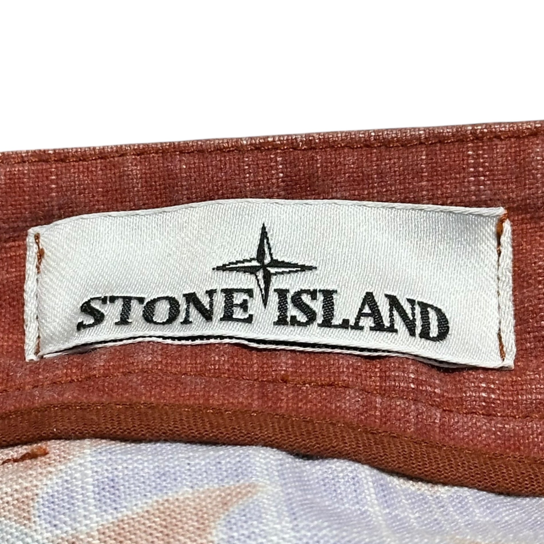 STONE ISLAND(ストーンアイランド) 22AW Heritage Camo Ripstop Nylon Cargo Pants ヘリテージ カモ リップストップナイロン カーゴ パンツ 7715319E8 W31 ブリックレッド カモフラ 迷彩
