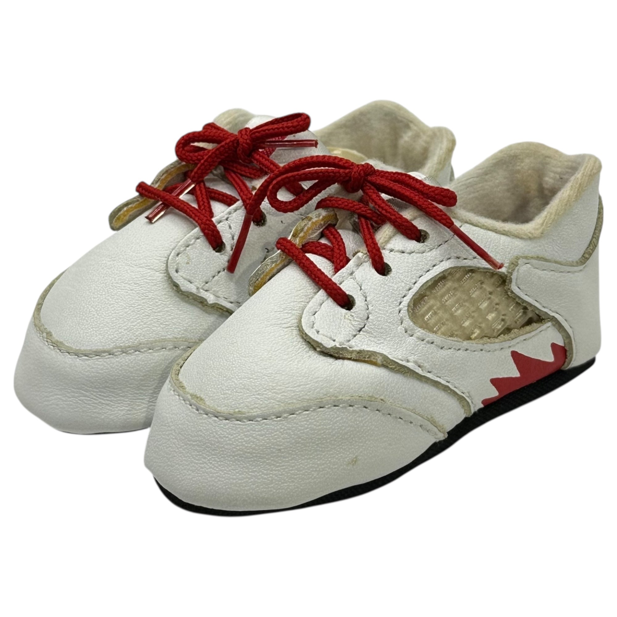 NIKE(ナイキ) 1991 MY FIRST JORDAN BABY JORDAN 5 ヴィンテージ 赤ちゃん ジョーダン スニーカー 7803 1 ホワイト 90's 90年代 メタルボックス