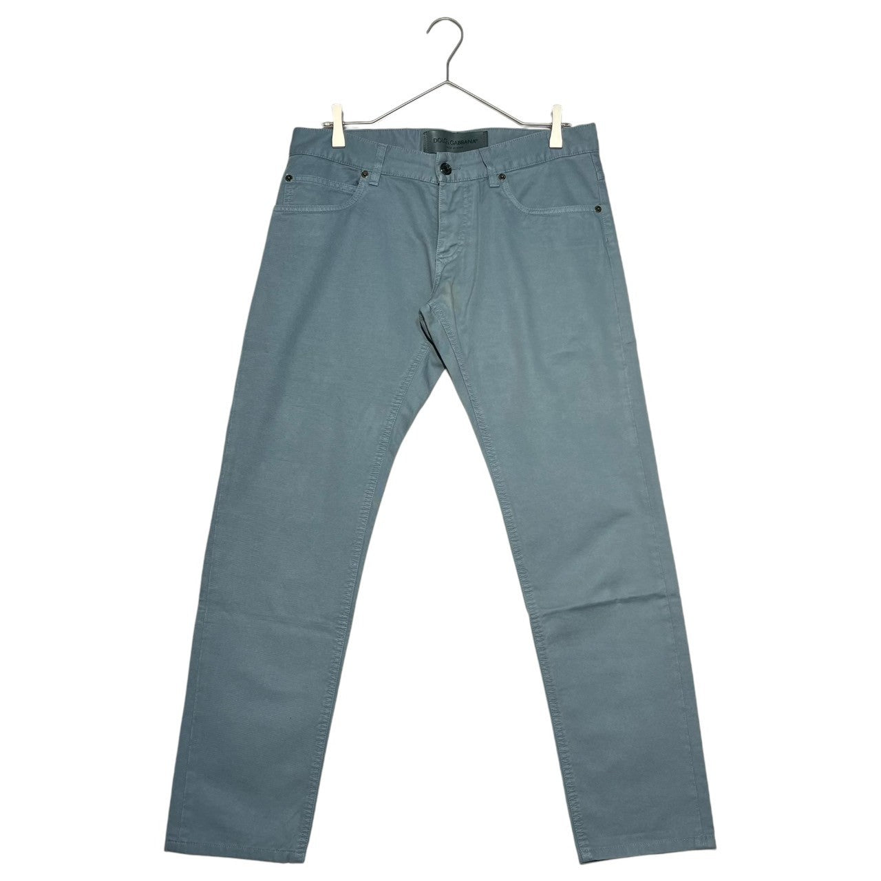 DOLCE&GABBANA(ドルチェ&ガッバーナドルガバ) blue color denim pants ブルー カラー デニム パンツ 48 スカイブルー