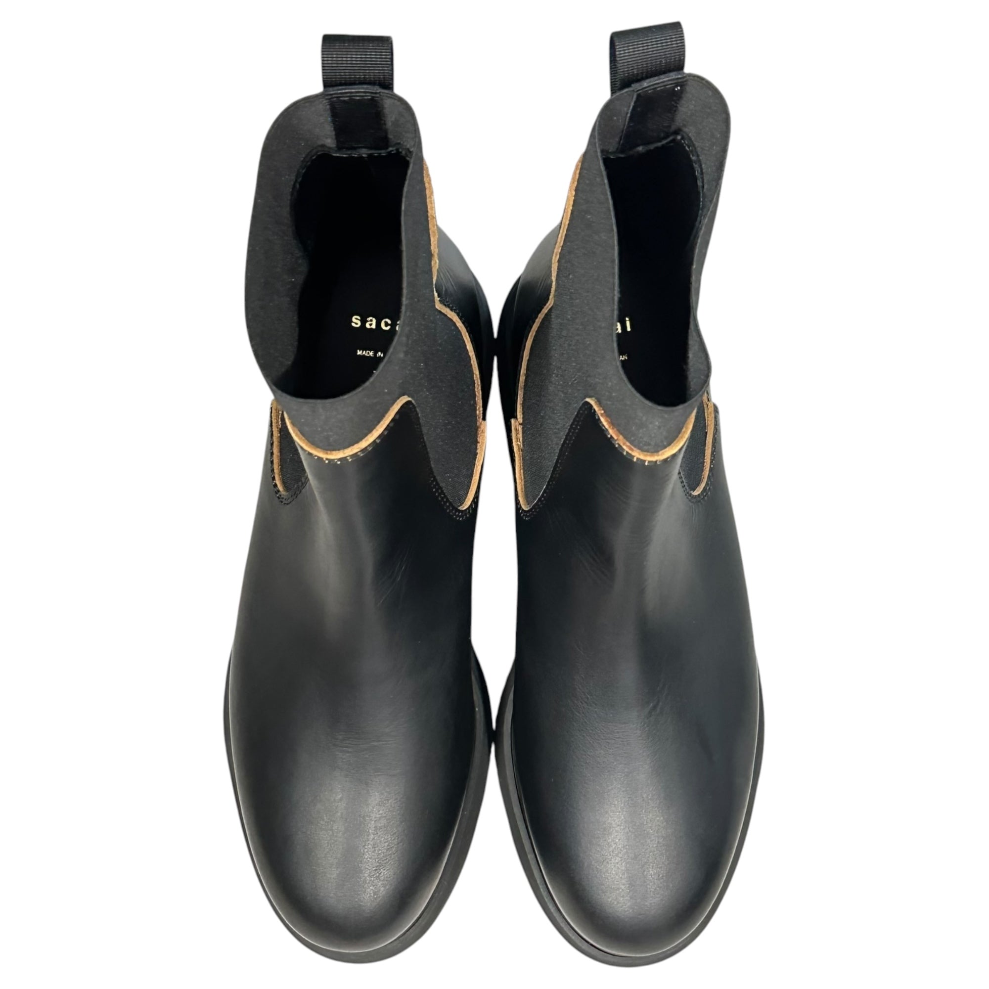 sacai(サカイ) Chelsea Boots 厚底 チェルシー ブーツ SCW-257 39 ブラック サイドゴア