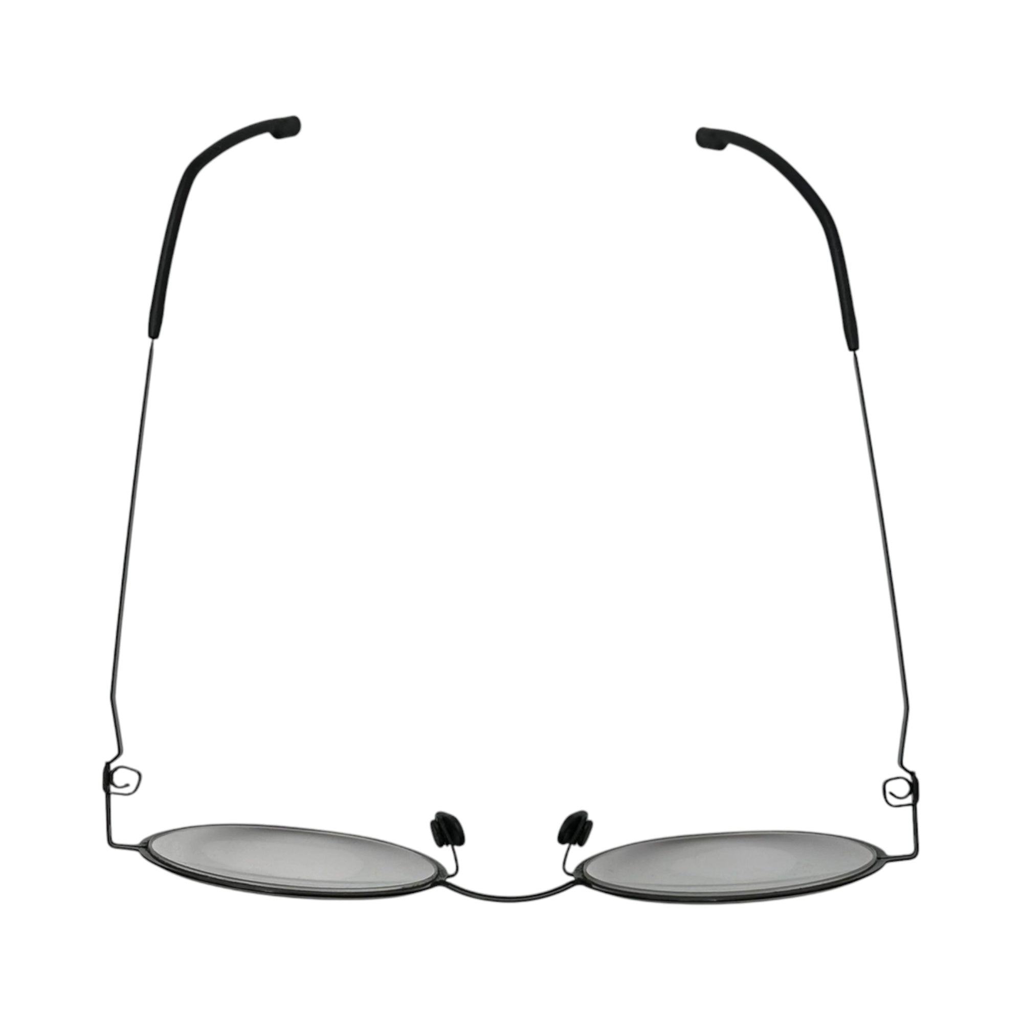 MYKITA(マイキータ) STUDIO 6.4 col.340 ラウンド型 眼鏡 48□28-135 ブラック×ホワイト メガネ