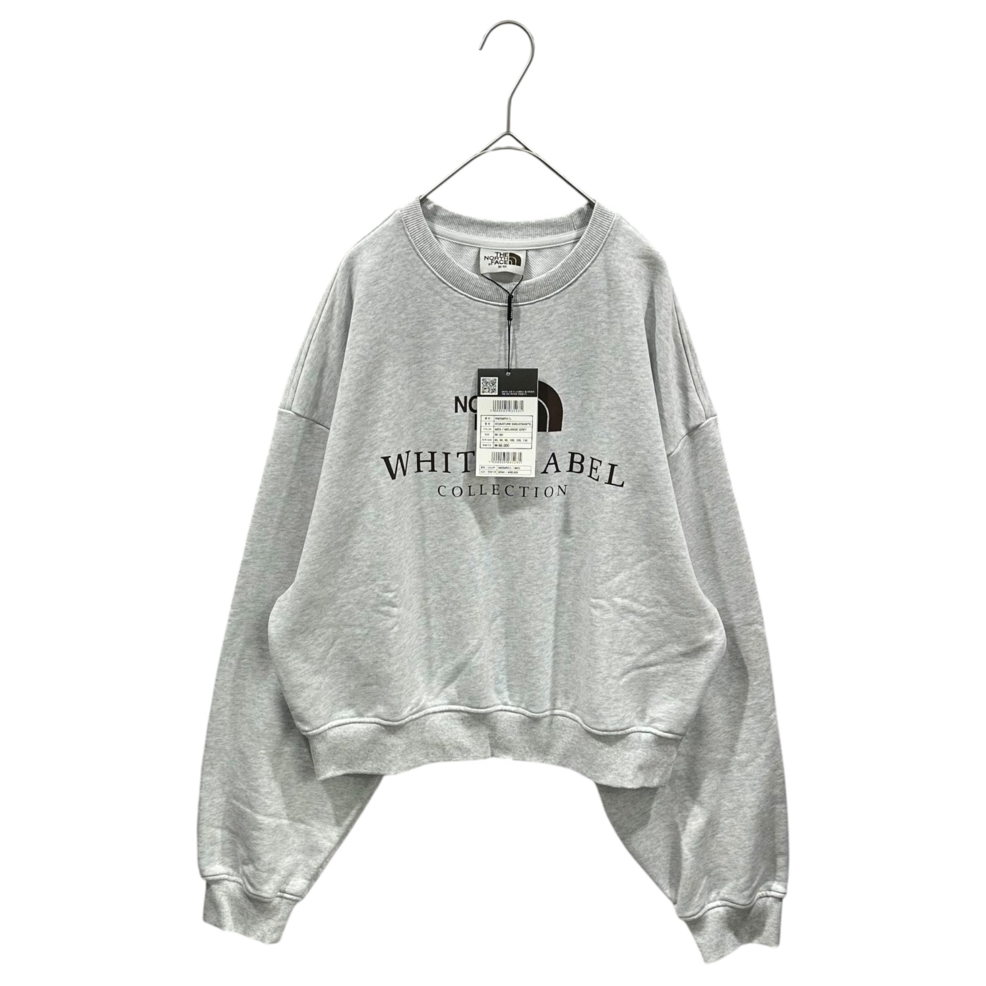 THE NORTH FACE(ノースフェイス) SIGNATURE SWEATSHIRTS シグネチャー スウェット NM5MR51L M ライトグレー ロゴ