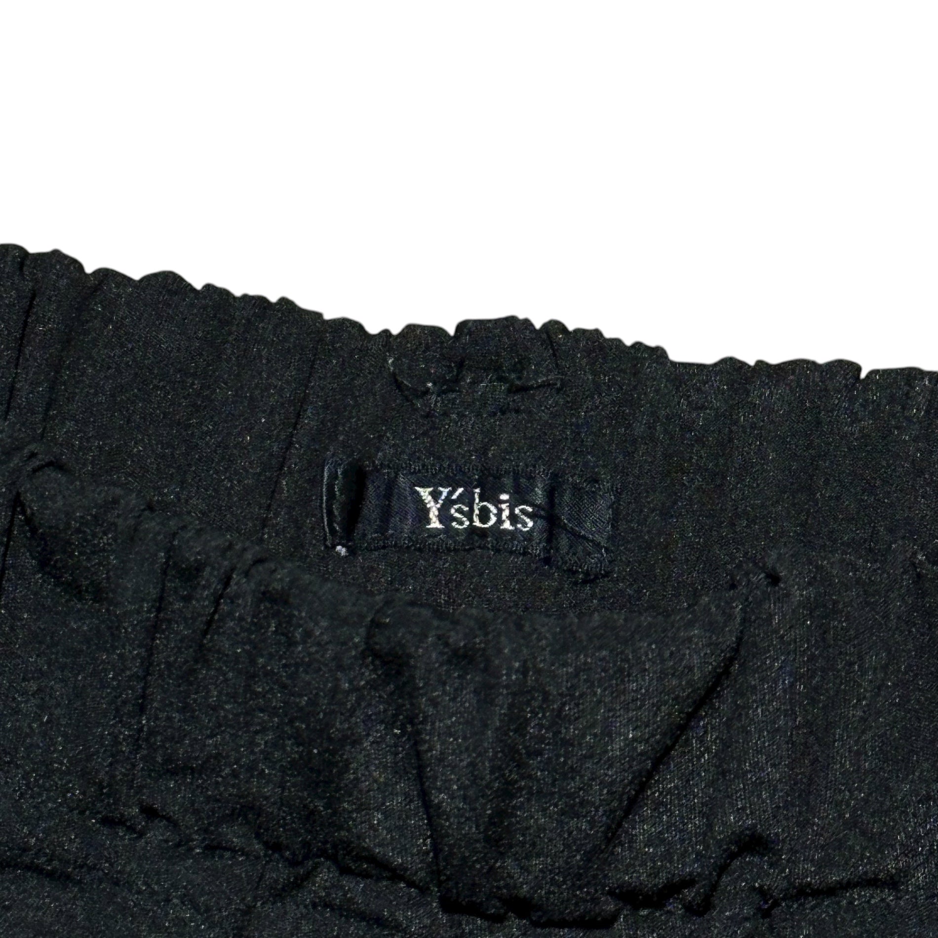 Y's bis(ワイズビス) Easy Wide Pants イージー ワイド パンツ BR-T85-867 FREE ブラック
