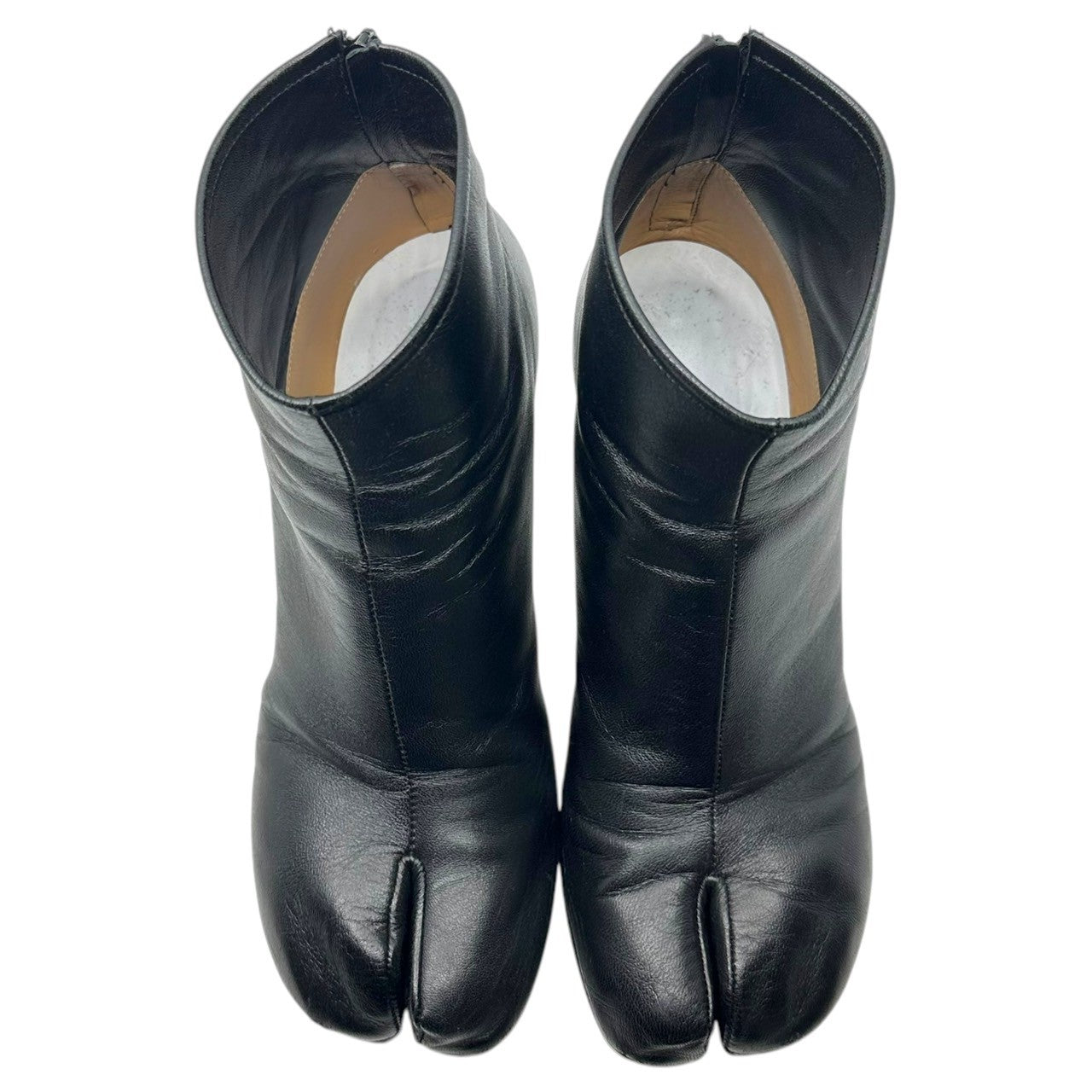 MAISON MARGIELA(メゾンマルジェラ) 19AW TABI STILETTO ANKLE BOOTS 足袋 ピン ヒール アンクル ブーツ S58WU0272 37(23.5~24.cm程度) ブラック 箱付属 タビ