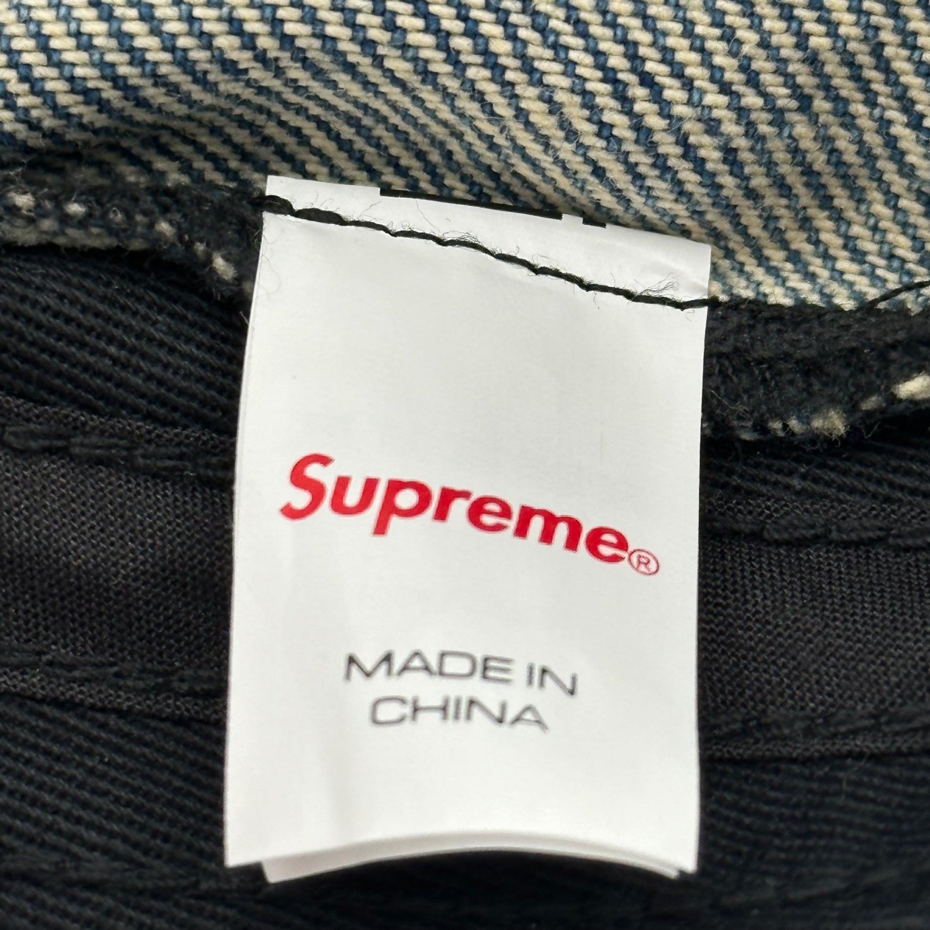 SUPREME(シュプリーム) 23SS Denim Camp Cap Dirty Indigo デニム キャンプ キャップ ライトインディゴ ボックスロゴ 帽子
