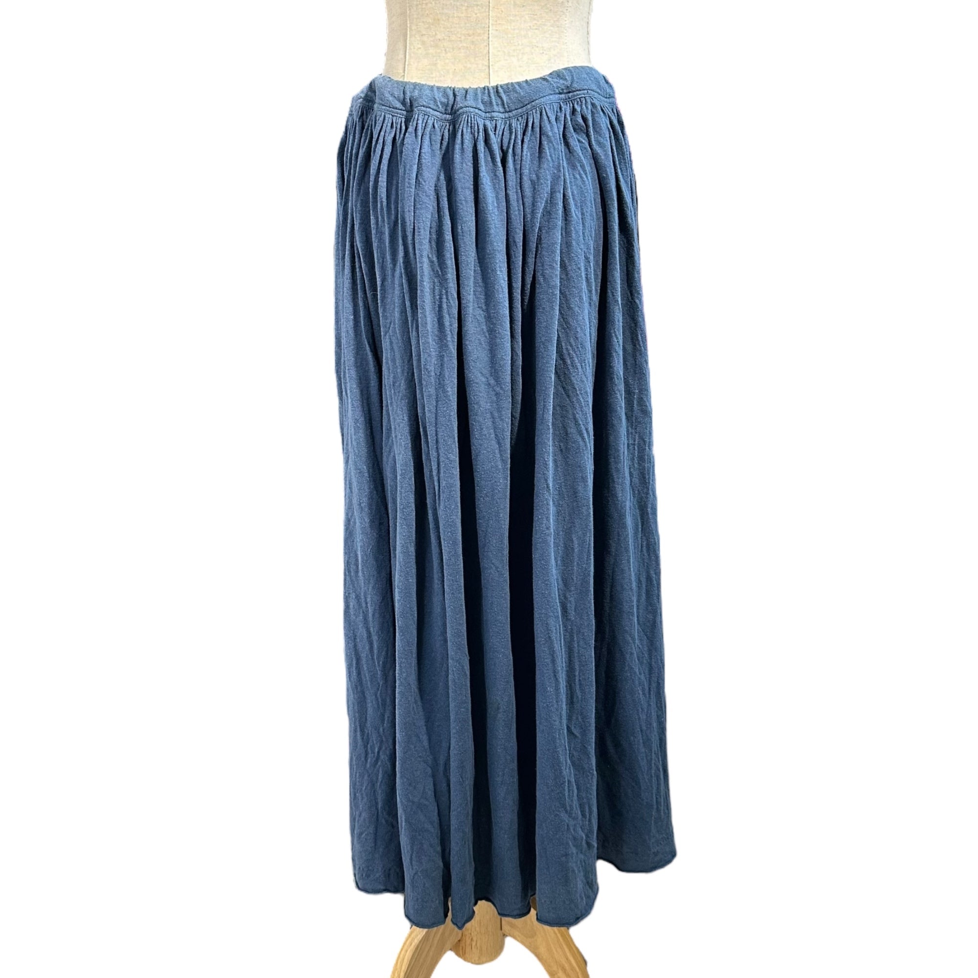 Y's(ワイズ) Old Asymmetrical Easy Skirt オールド アシンメトリー イージー スカート 2(M程度) ネイビー