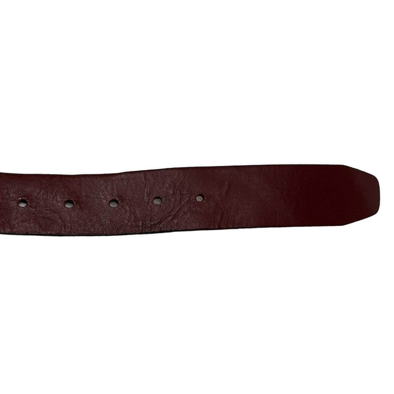 DIESEL(ディーゼル) 00's buckle leather belt バックル レザー ベルト ブラウン