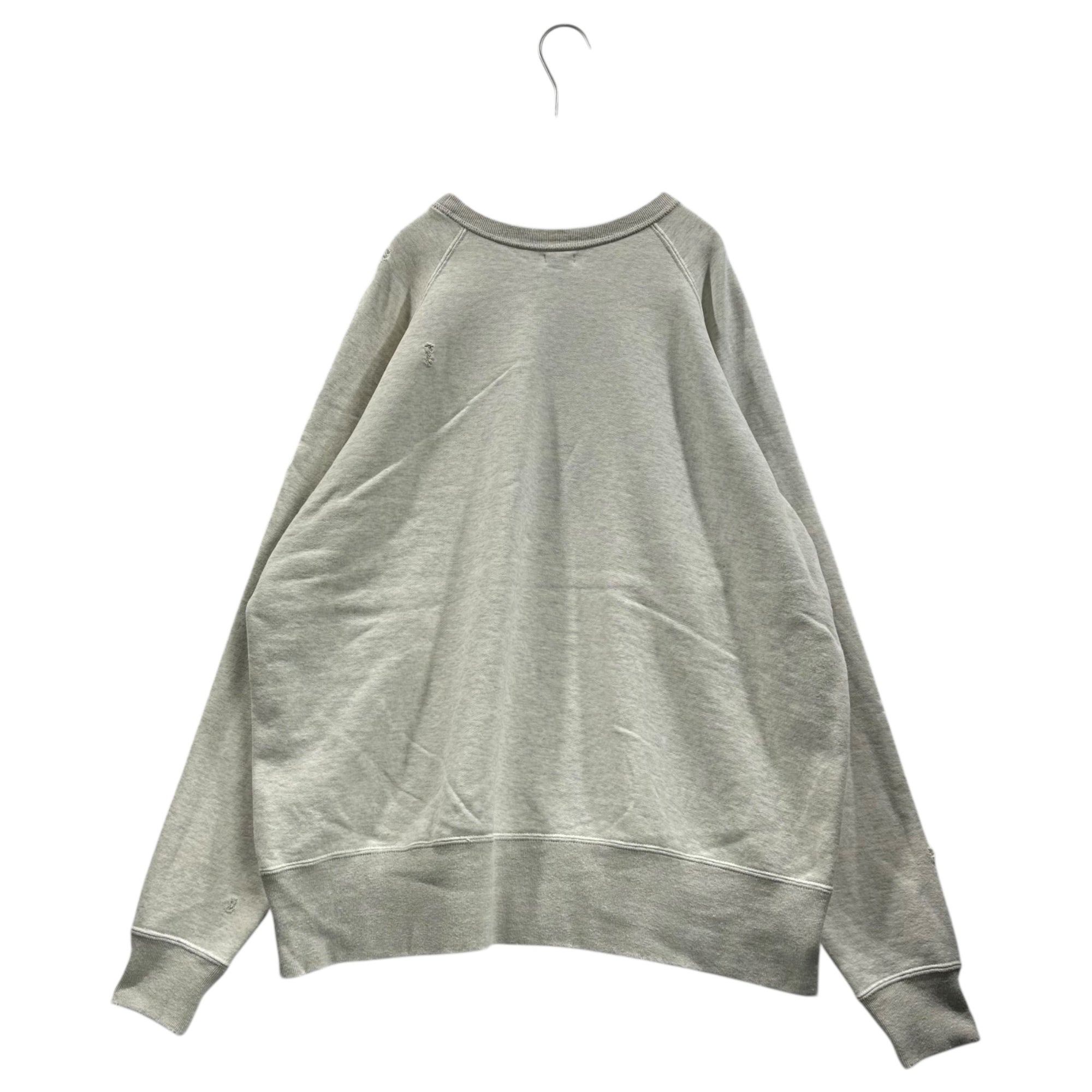 A.PRESSE(アプレッセ) 22SS Vintage Washed Sweat Shirt ヴィンテージ ウォッシュド スウェット 22SAP-05-02M 1 オートミール