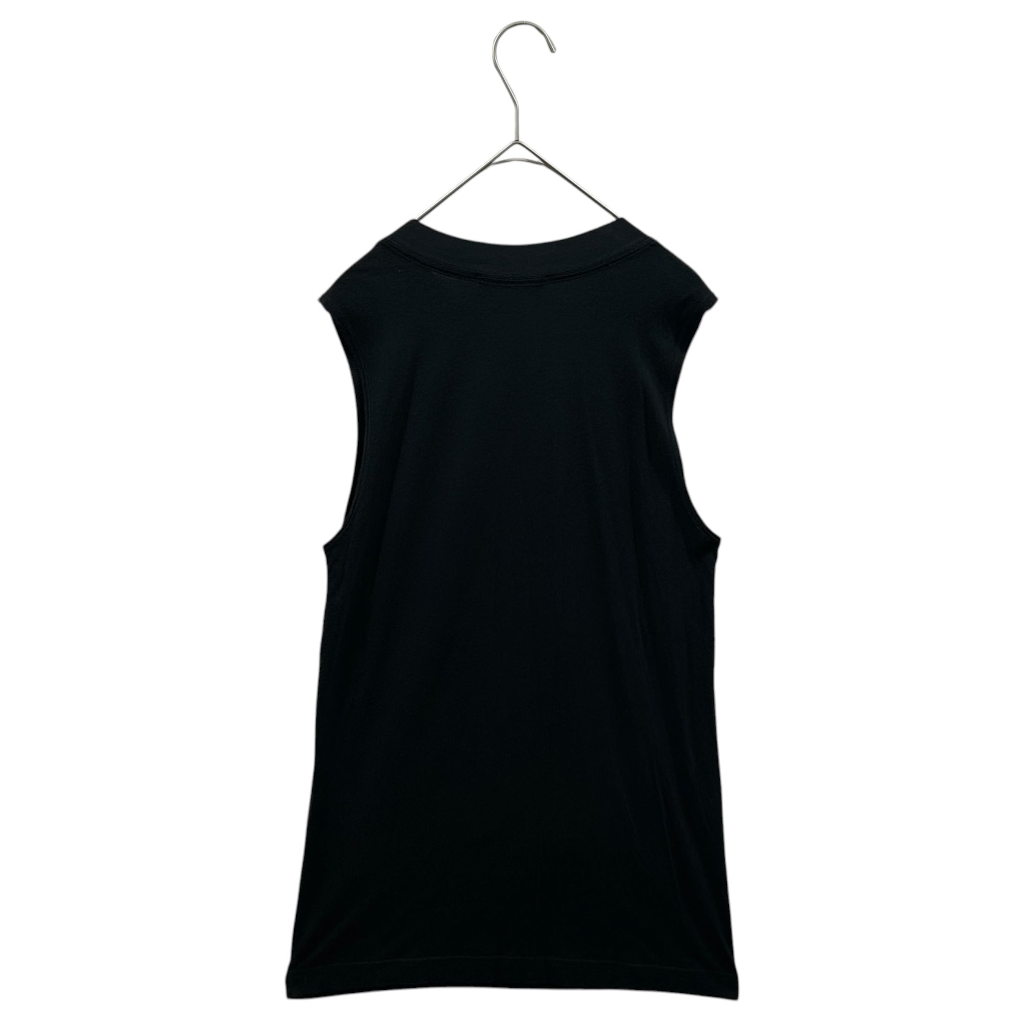 Y's Pink(ワイズ ピンク) Switch-Style Sleeveless T-Shirt 切替 ノースリーブ カットソー YL-B46-231 2(M程度) ブラック タンクトップ