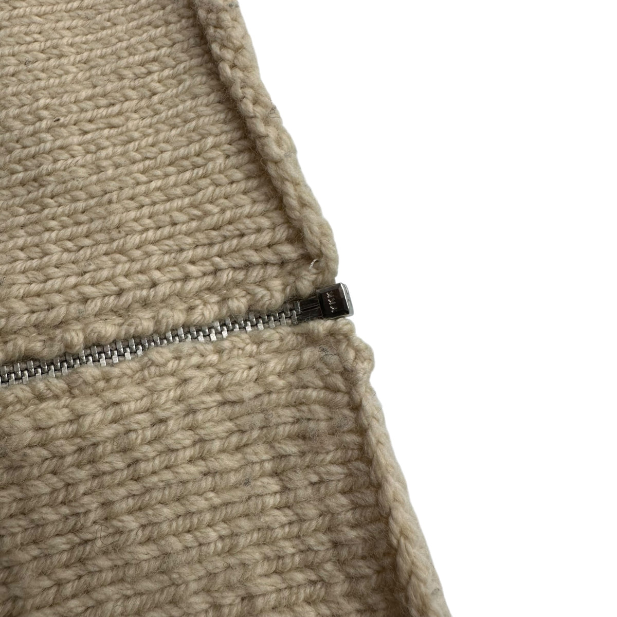 tricot COMME des GARCONS(トリココムデギャルソン) 1999AW Short-Length Collared Zip-Up Knit ショート レングス 襟 付き ジップ アップ ニット TN-040330 FREE アイボリー AD1999 90s アーカイブ