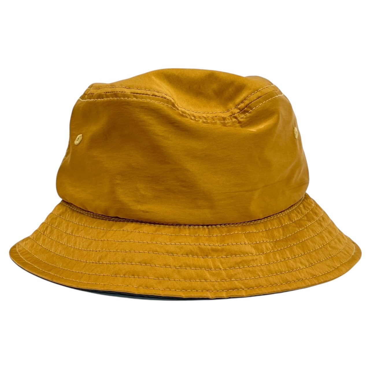 STUSSY(ステューシー) Nylon Reversible Bucket Hat ナイロン リバーシブル バケット ハット ブラウン×ブラウン