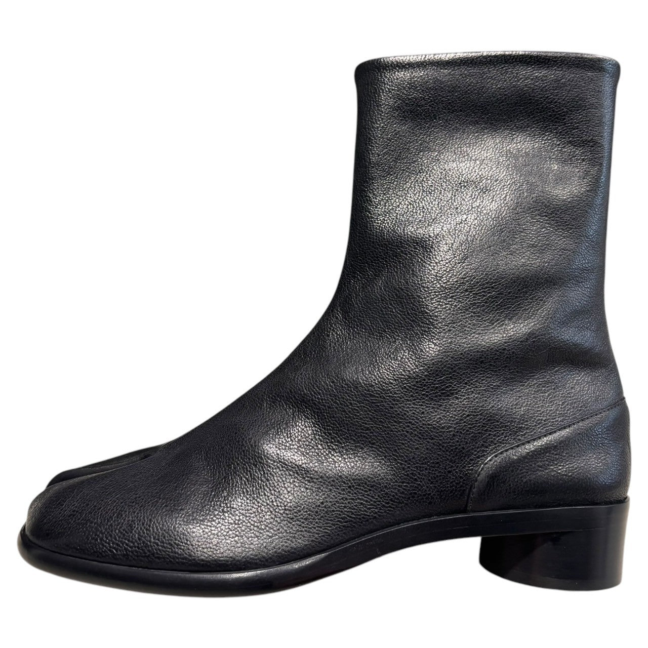 MAISON MARGIELA(メゾンマルジェラ) 24AW 3cm ANKLE TABI BOOTS アンクル 足袋 ブーツ S57WU0153 41 ブラック 箱付 タビ