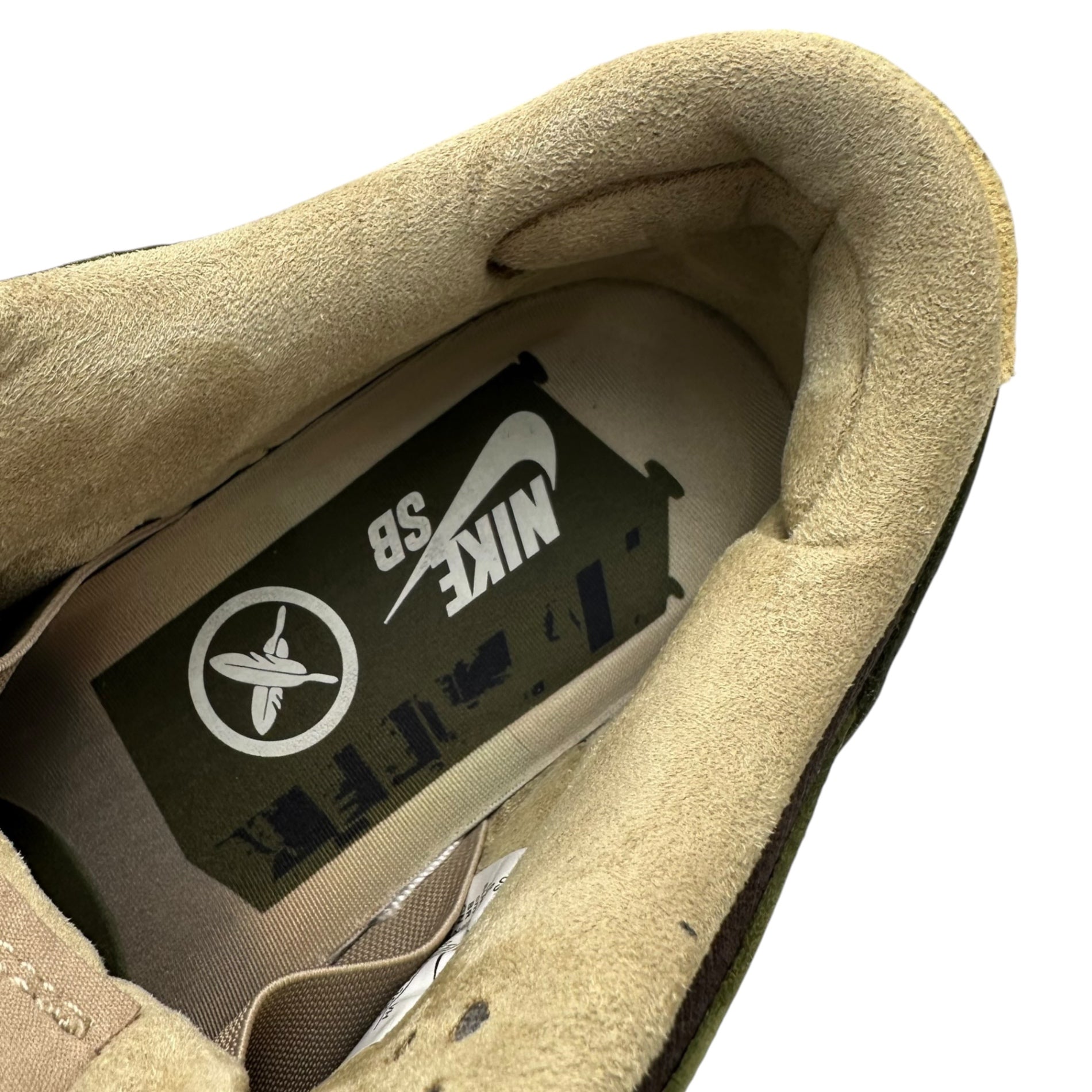 NIKE×堀米雄斗(ナイキ×ホリゴメユウト) SB Dunk Low "Matcha" ダンク ロー 抹茶 HF8022-300 26cm モスグリーン×ベージュ スニーカー
