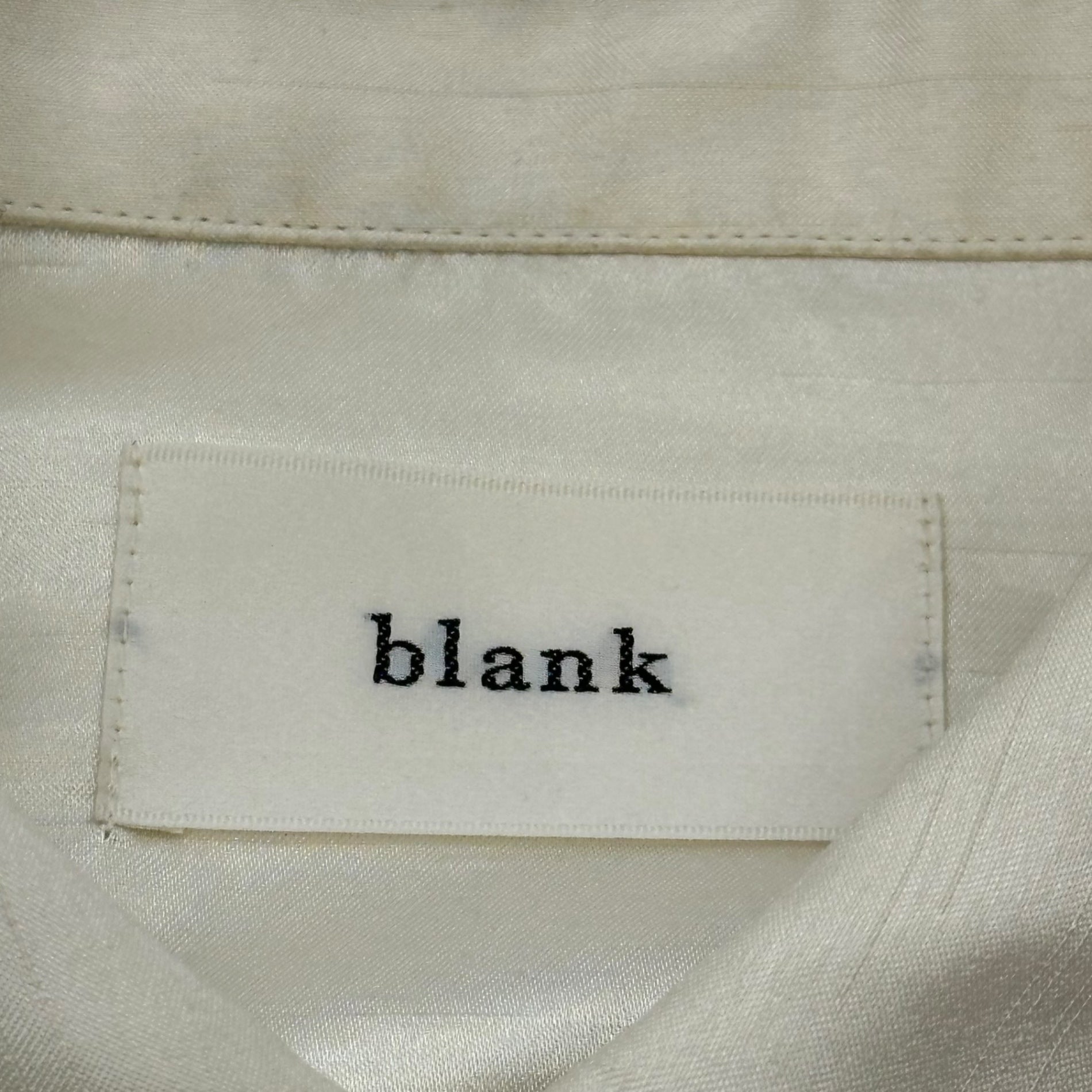 blank(ブランク) RAIN STUDS SHIRT スタッズ ウエスタン シャツ 023001002004001002 1(S程度) アイボリー