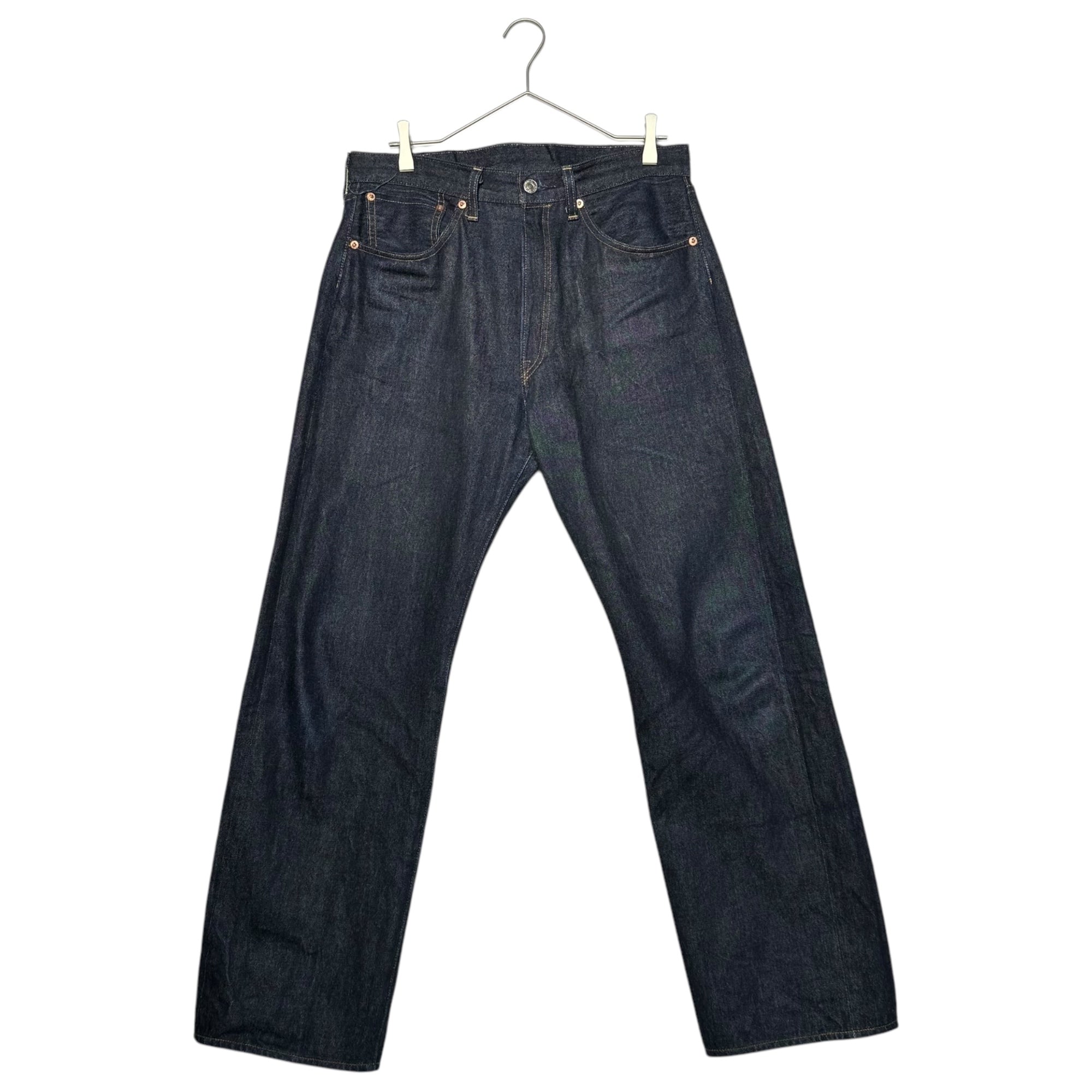 LEVI'S VINTAGE CLOTHING(リーバイスビンテージクロージング) 1955 501XX ORGANIC RIGID オーガニック コットン ストレート デニム パンツ 50155-0079 W34 L34 インディゴ