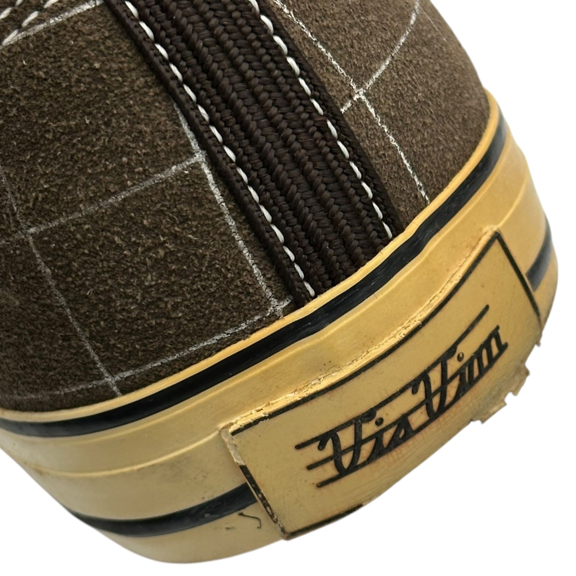 VISVIM×AFFA(ビズビム/ヴィズヴィム×エーエフエフエー) TYPE KIEFER-MID / AFFA スパイダー チェック ミッド スニーカー WAF002-02 29cm ブラウン