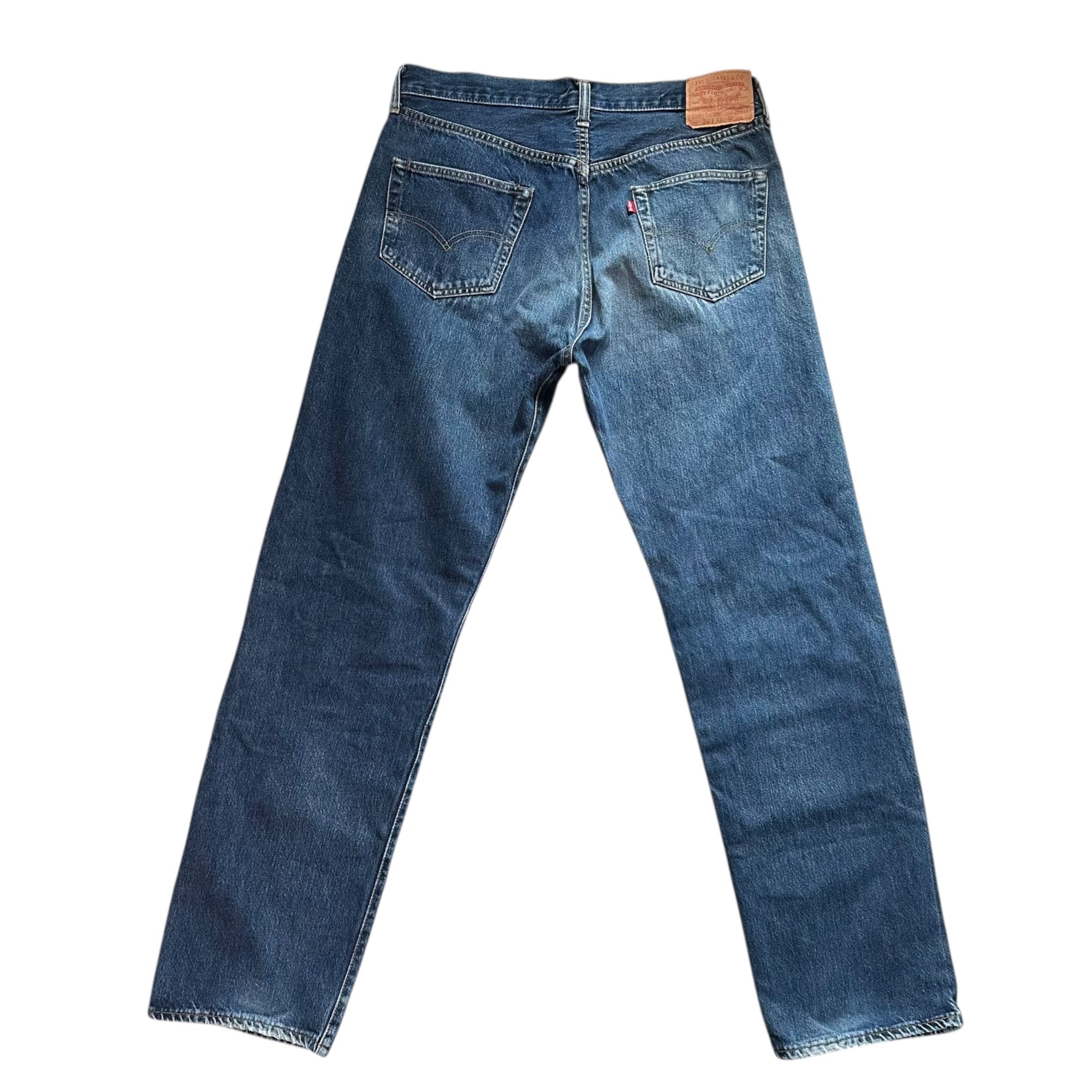 Levi's(リーバイス) 90's 501XX USA made Valencia Factory Straight Denim Pants バレンシア工場 ストレート デニム パンツ 501-0004 W36 L36 インディゴ ヴィンテージ 90年代