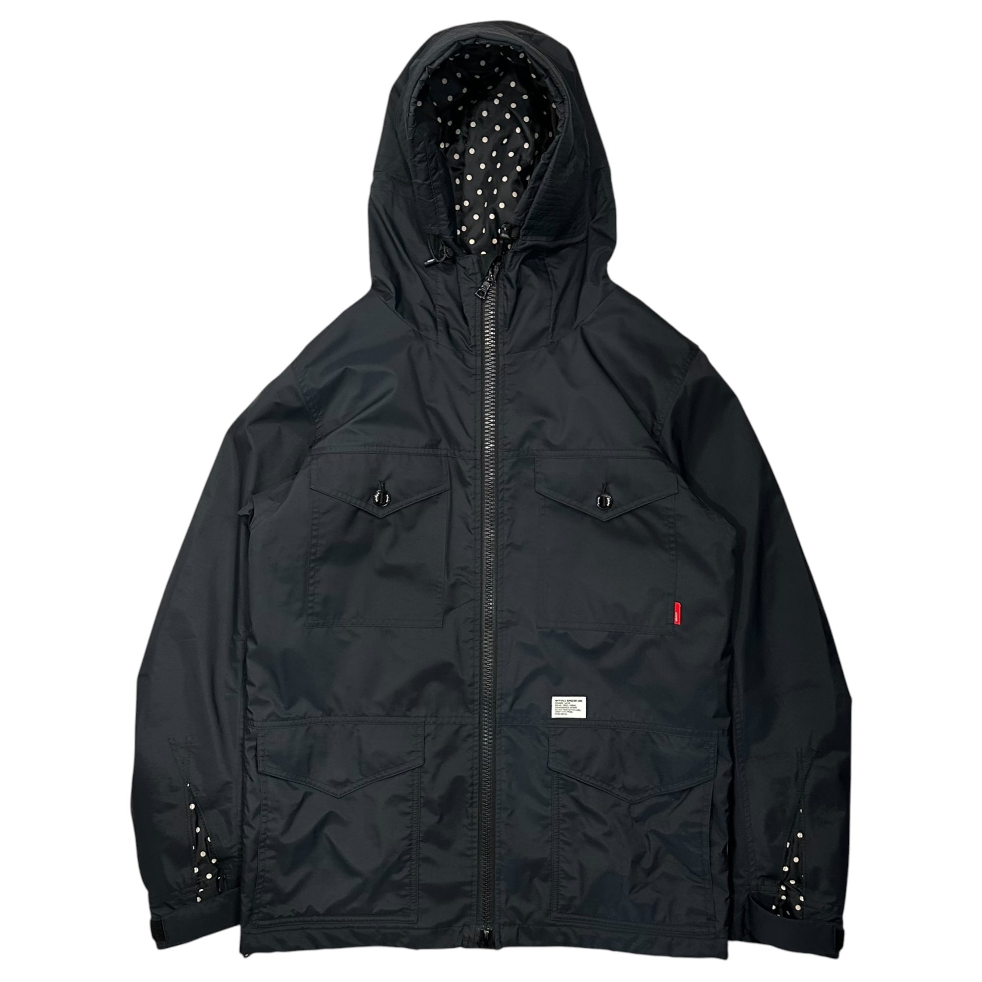 WTAPS(ダブルタップス) 09AW SHERPA JACKET FIELD NYLON TAFFETA 3LAYER シェルパ ジャケット フィールド ナイロンタフタ 092SPDT-JKM01 M ブラック 00's DAZED AND CONFUSED マウンテンパーカー