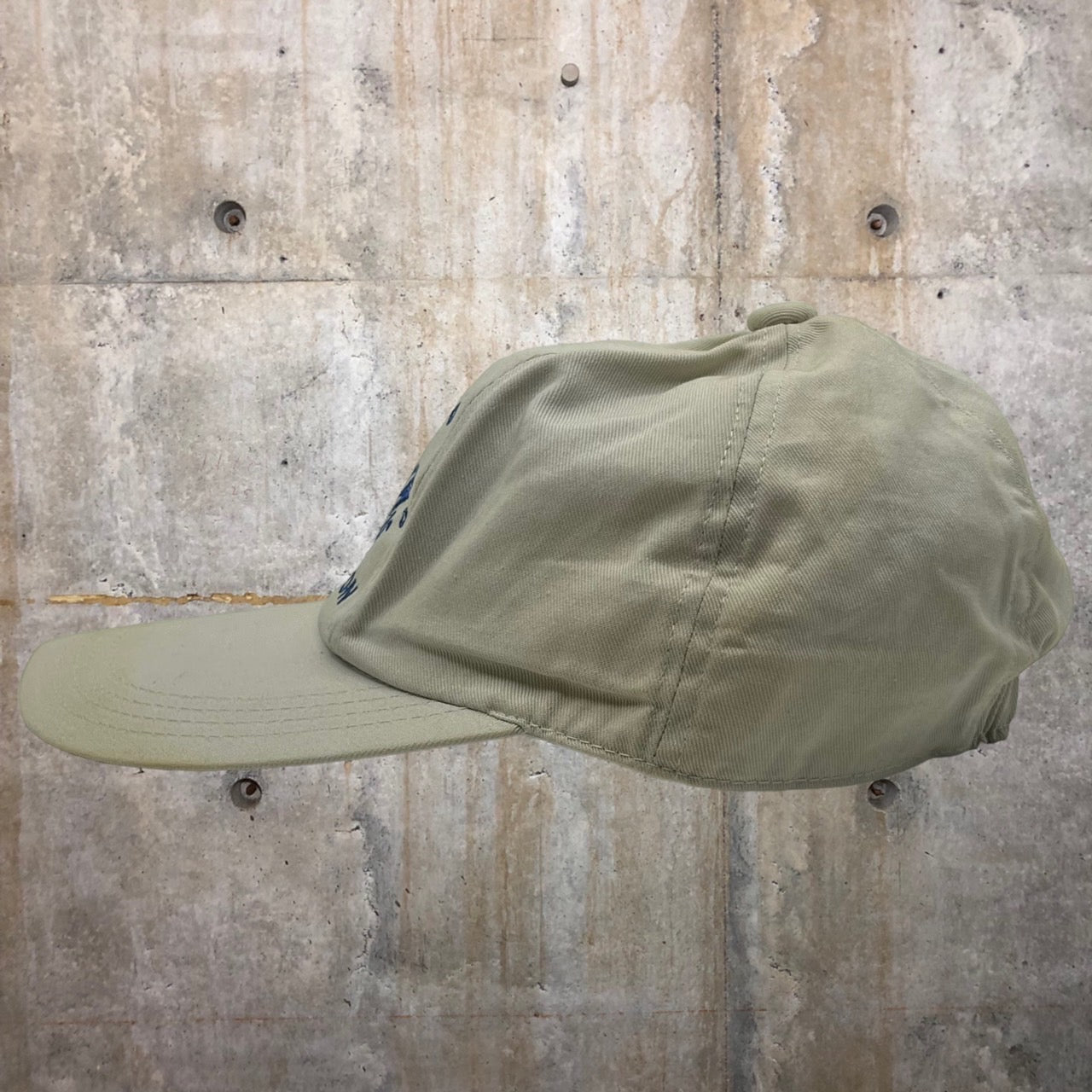 i.s. ISSEY MIYAKE(アイエス イッセイミヤケ) 80's "ISCOLLECTION"logo cap/ロゴキャップ ベージュ IS 80s