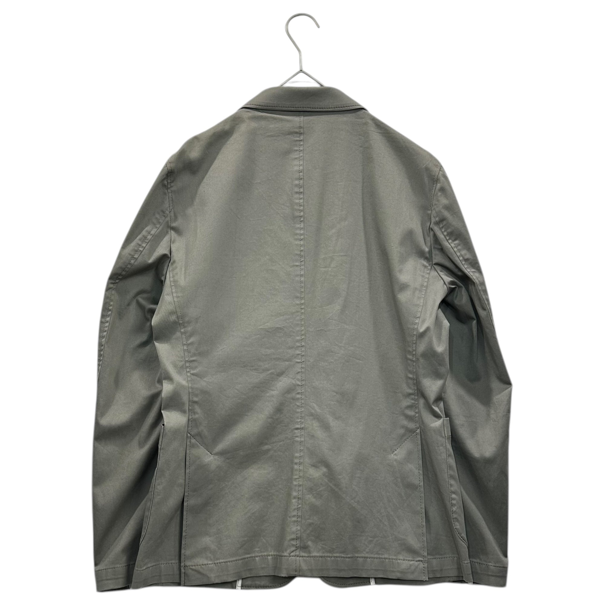 uniform experiment(ユニフォームエクスペリメント) 13SS Cotton-Stretch Casual Tailored Jacket コットン ストレッチ カジュアル テーラード ジャケット UE-130012 2(M程度) グレー