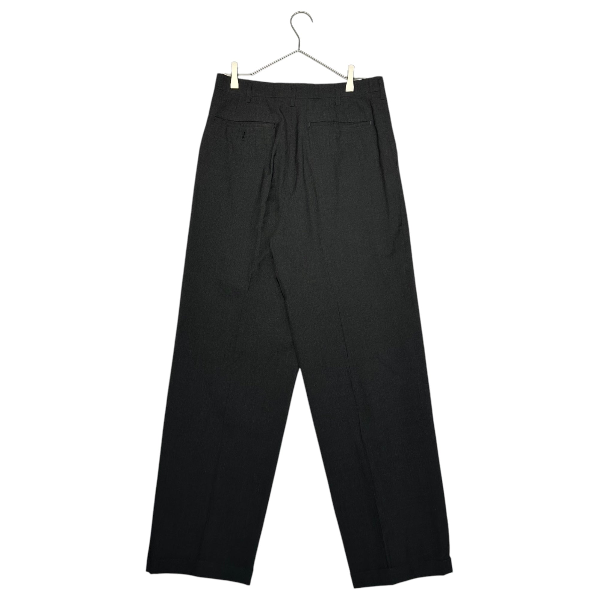 Y's for men(ワイズフォーメン) 80's 2B SET UP JACKET PANTS 80年代 2ボタン セットアップ ジャケット パンツ スーツ M ブラック