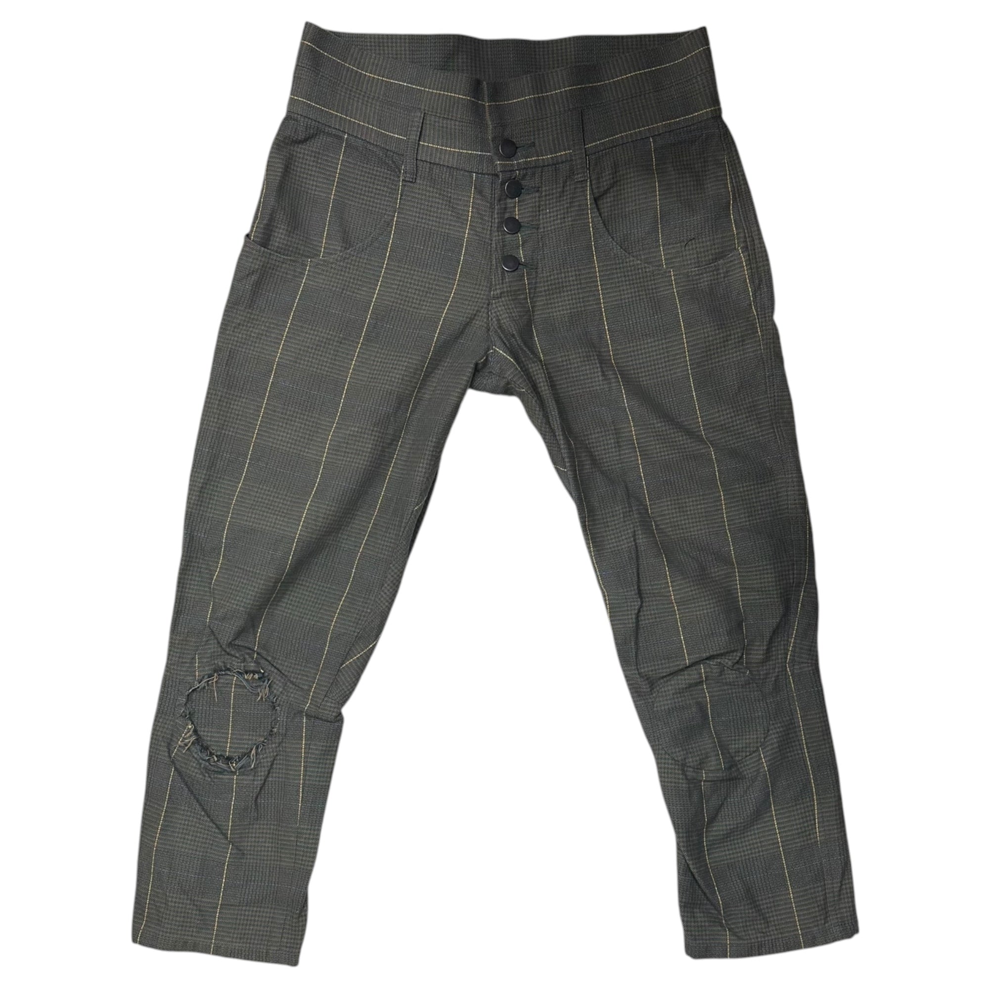 Nemeth(ネメス) Check Cotton Jakect Pants Casquette 3 Set Up チェック コットン ジャケット パンツ キャスケット セットアップ M グレー オーバーサイズ