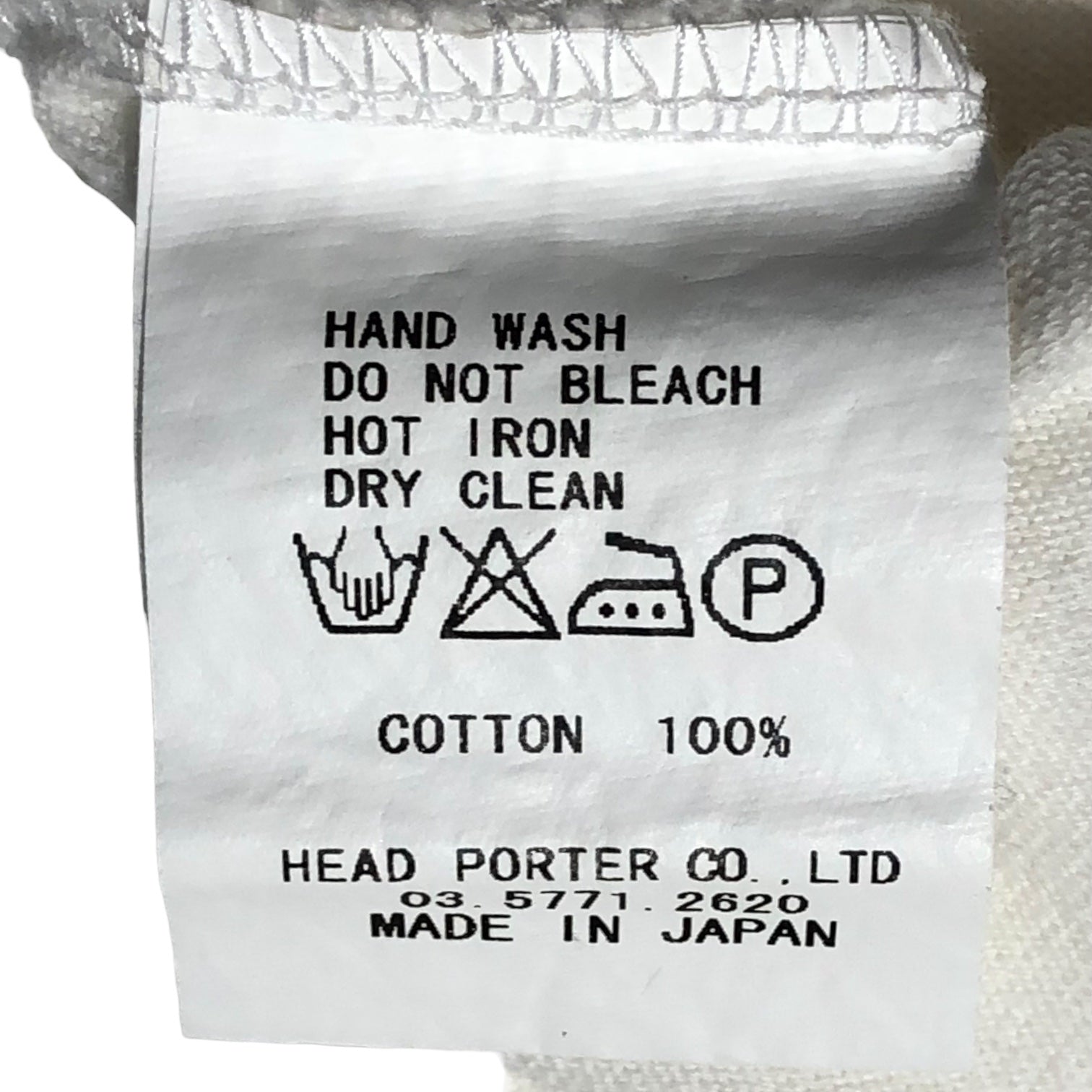 HEAD PORTER PLUS(ヘッドポータープラス) Switching border TEE 切替ボーダーTEE M ホワイト×ネイビー