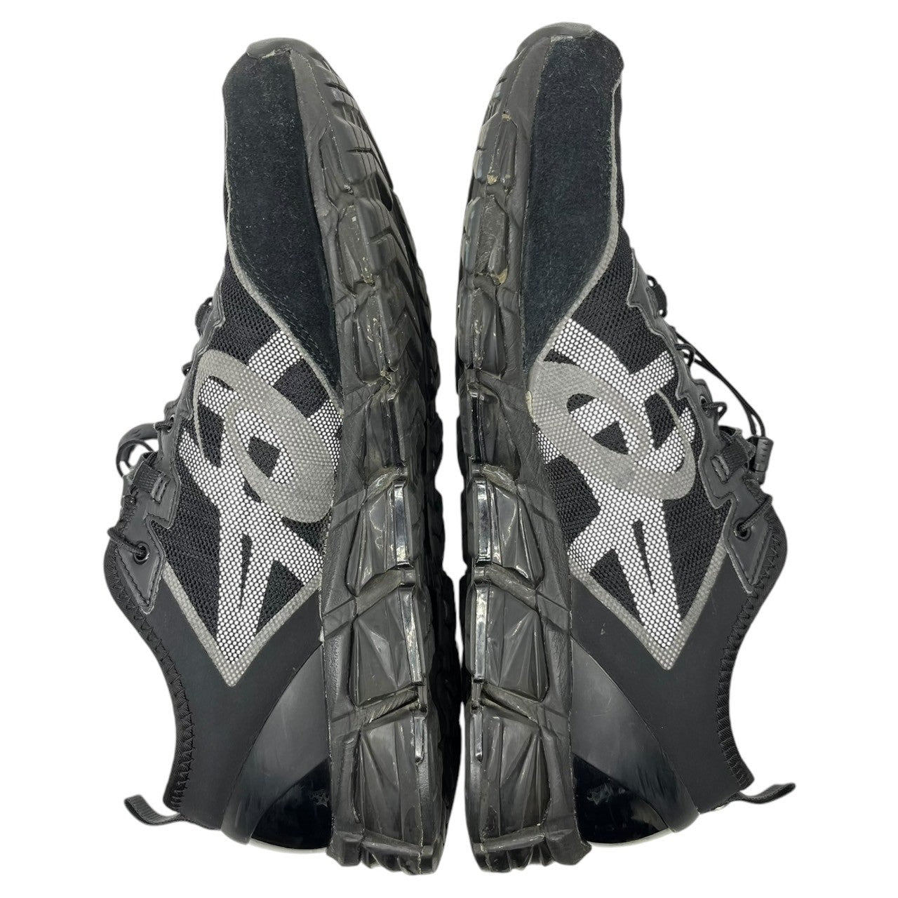 asics×NULABEL CM1Y0K42(アシックス×ニューレーベル) GEL-QUANTUM 360 6 ゲルクォンタム 360 6 1203A031 27.5cm ブラック ローカット スニーカー コラボ
