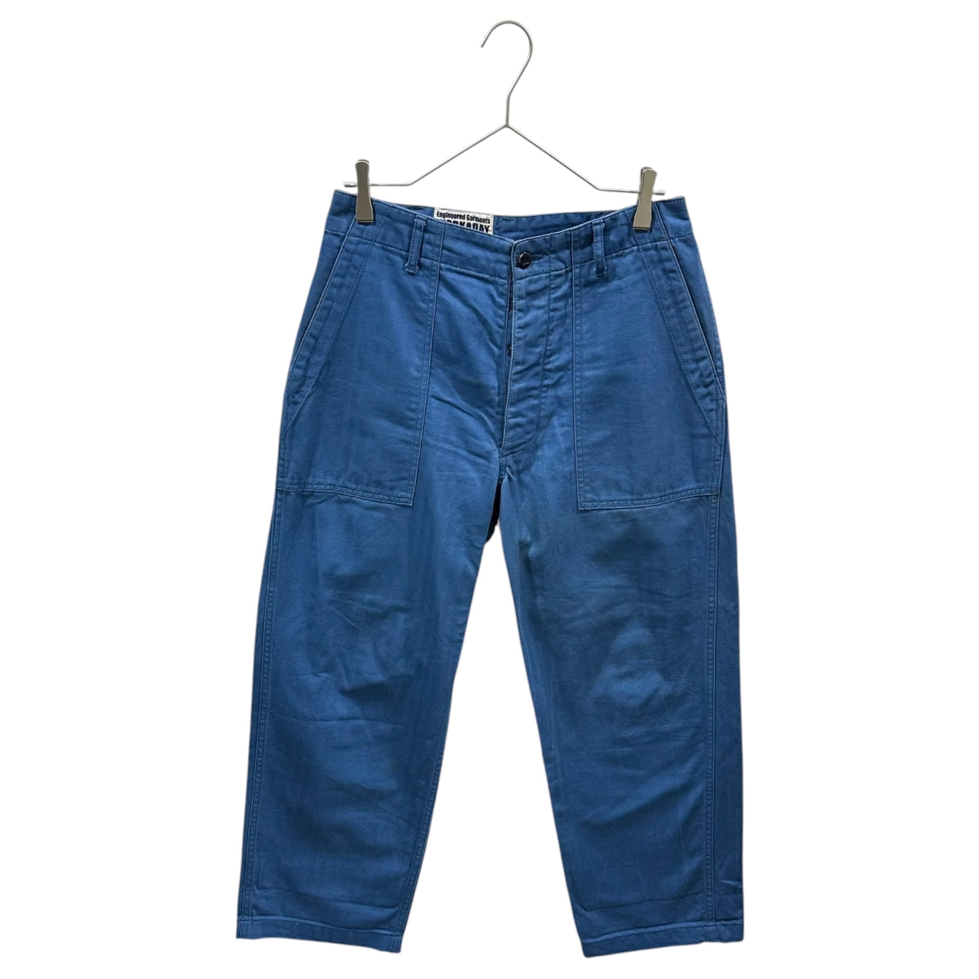 Engineered Garments(エンジニアードガーメンツ) WOKADAY Herringbone Work Pants ヘリンボーン ワーク パンツ S ブルー