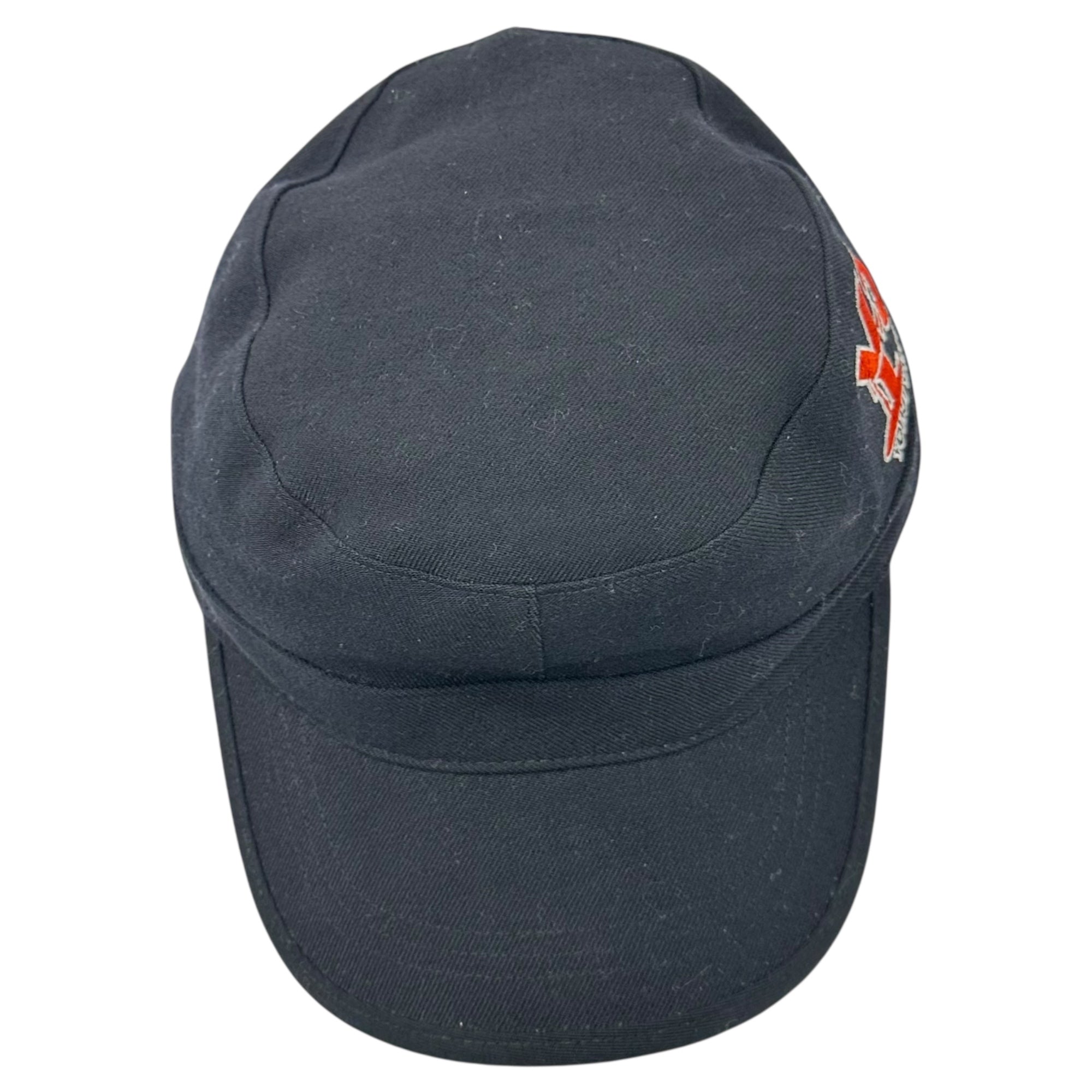 Y-3(ワイスリー) Side Logo Work Cap サイドロゴ ワークキャップ TIG001 L ブラック×オレンジ