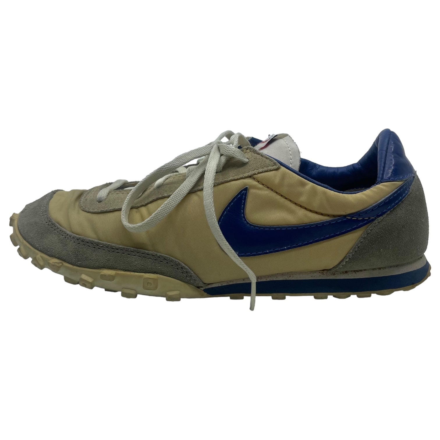 JUNYA WATANABE CdG MAN × NIKE(ジュンヤワタナベコムデギャルソンマン×ナイキ) WAFFLE RACER ワッフルレーサー 初期コラボ アーカイブ 306695-241 SIZE 27.0 イエロー×ブルー