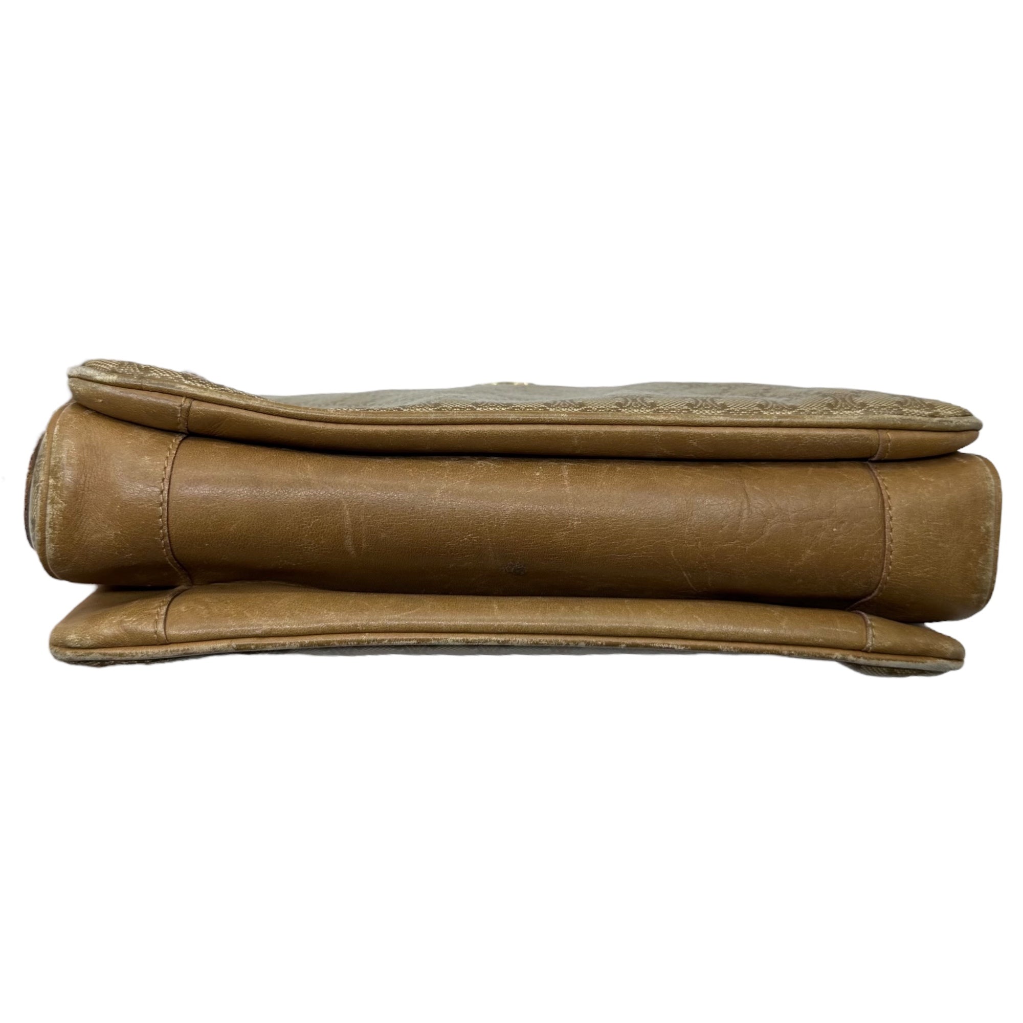 CELINE(セリーヌ) vintage macadam shoulder bag ヴィンテージ マカダム柄 ショルダー バッグ ベージュ OLD