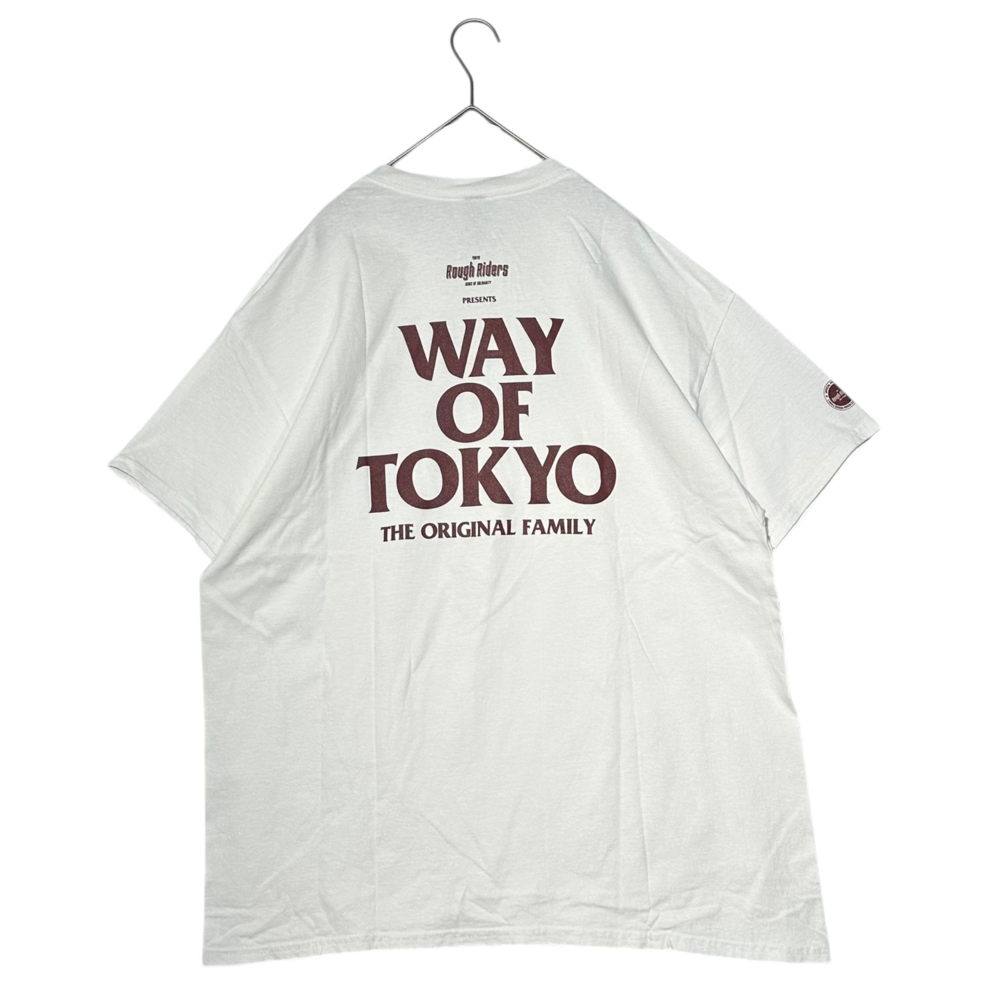 TOKYO ROUGH RIDERS(トーキョーラフライダース) RATS 限定 WAY OF TOKYO SS TEE Tシャツ XL ホワイト