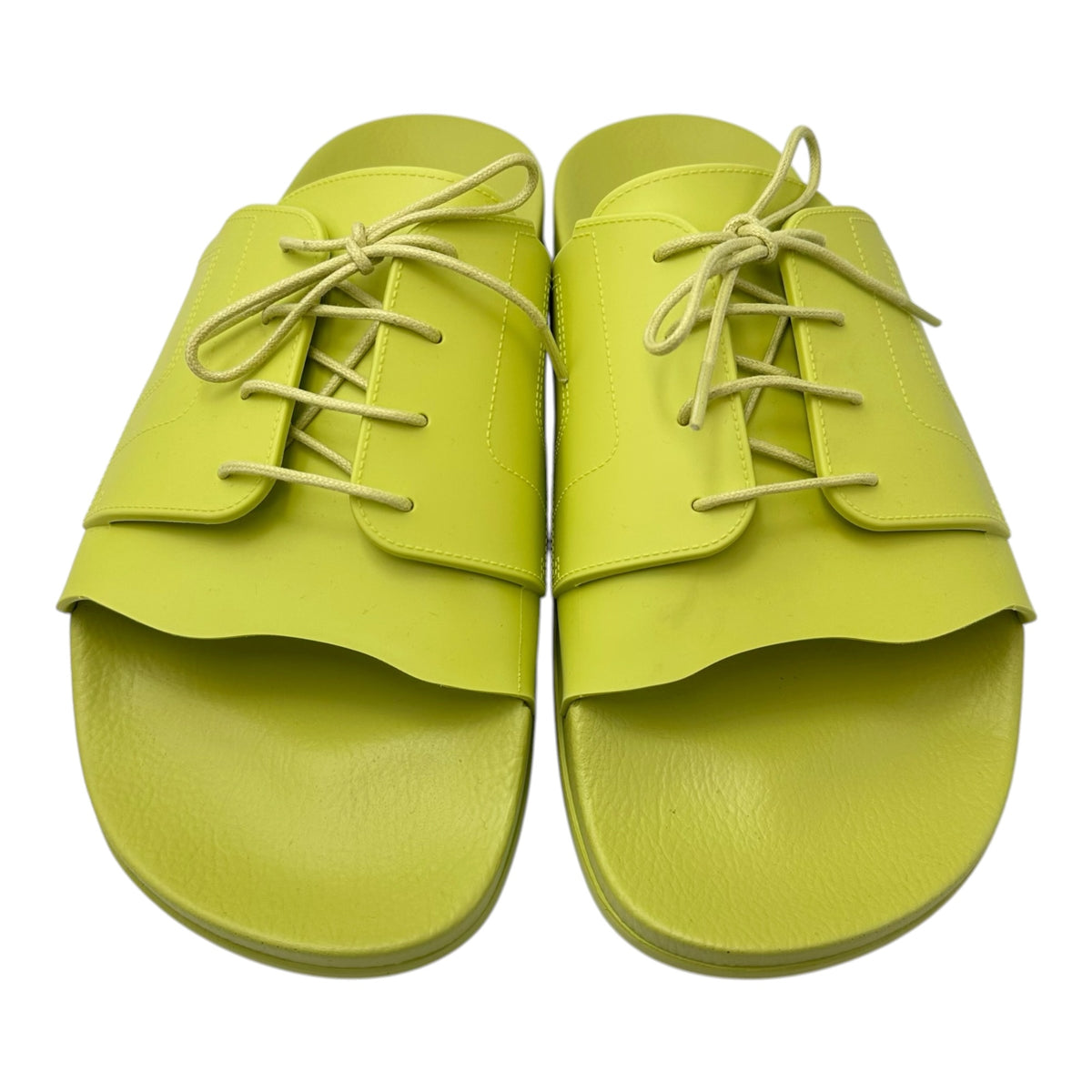 MAISON MARGIELA(メゾンマルジェラ) 2023SS Pool Slide Sandal プール スライド サンダル S57WX0080 42 ライムグリーン