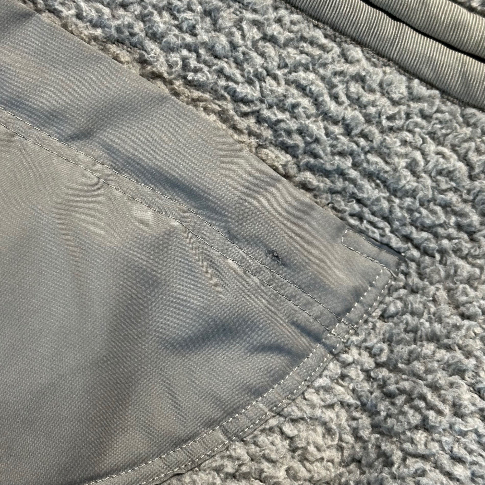 Porter Classic(ポータークラシック) BLOOM&BRANCH 別注 Fleece Shirt Coat Exclusive フリース シャツ コート 2 グレー カバーオール ジャケット ボア
