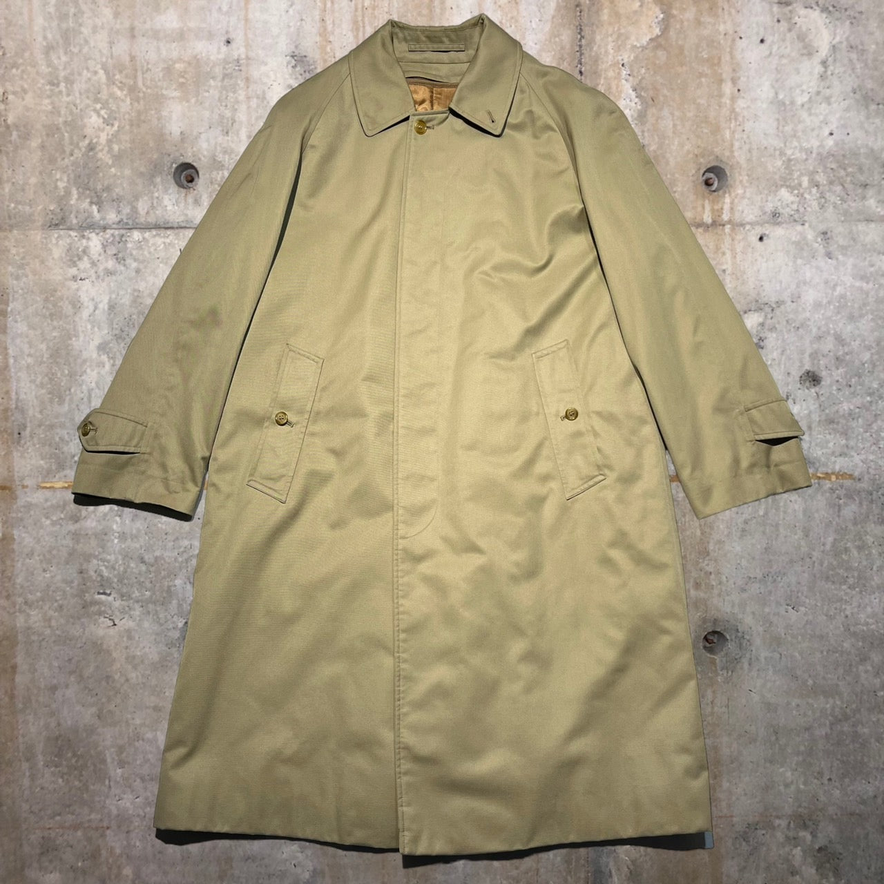 Burberrys(バーバリーズ) 90'sノヴァチェックライナーステンカラーコート 46(Mサイズ程度) ベージュ