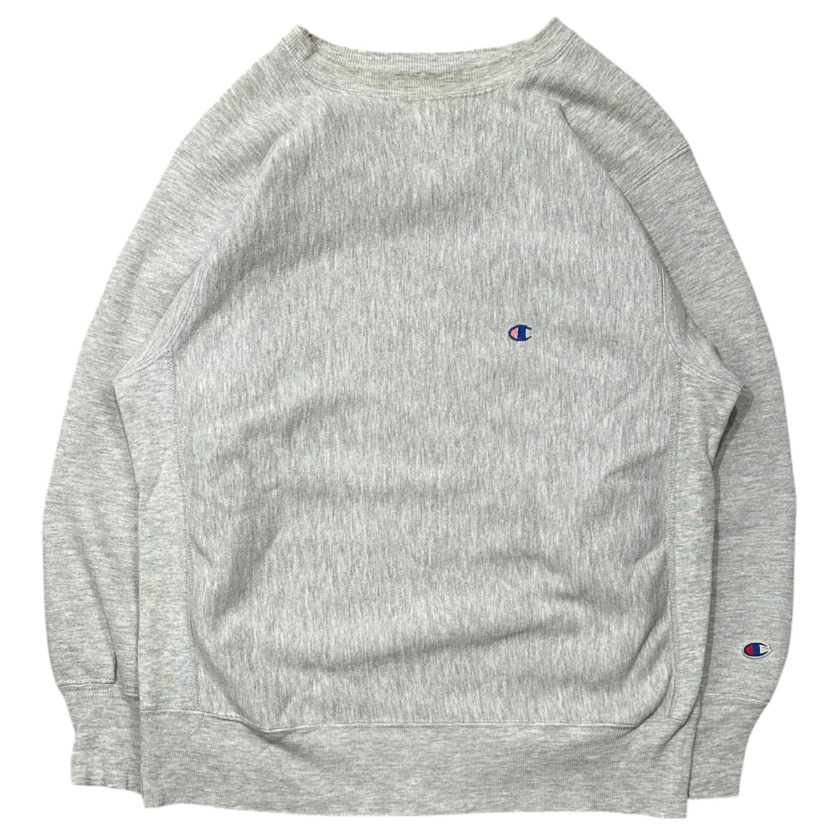 Champion(チャンピオン) 1990's REVERSE WEAVE SWEAT リバースウィーブ スウェット XL ライトグレー 90年代 無地 ヴィンテージ 刺繍タグ